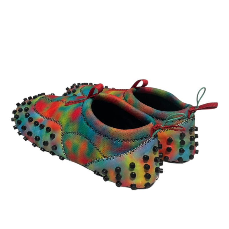 SUNNEI/Low-Sneakers/EU 39/All Over Print/Nylon/MLT/RAINBOW SLIP-ONS