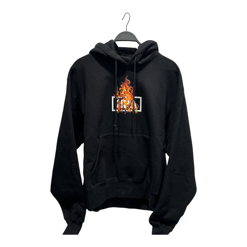 HOOD BY AIR./Hoodie/M/Cotton/BLK/