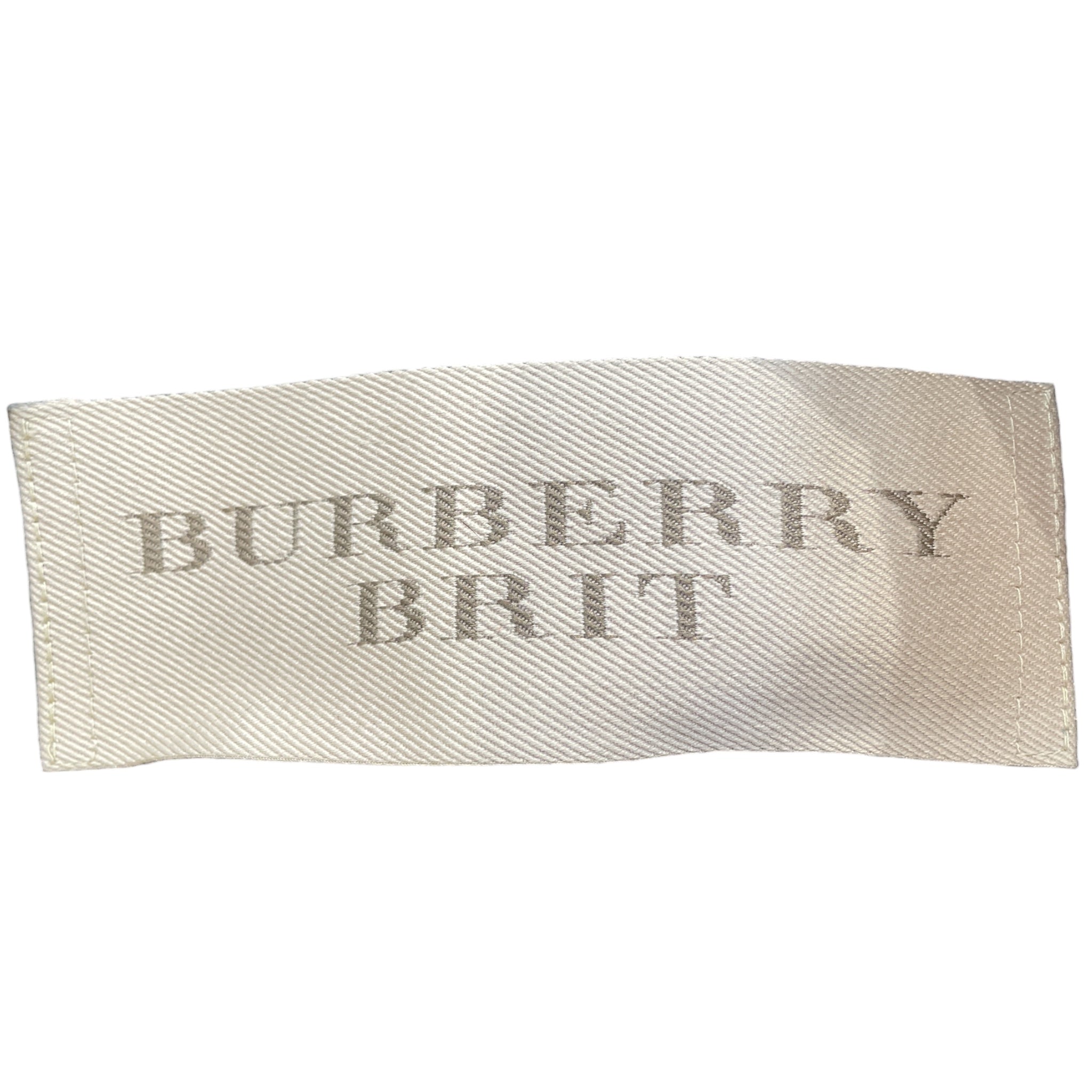 BURBERRY BRIT/Windbreaker/M/Nylon/YEL/rain jacket mesh lining view 3