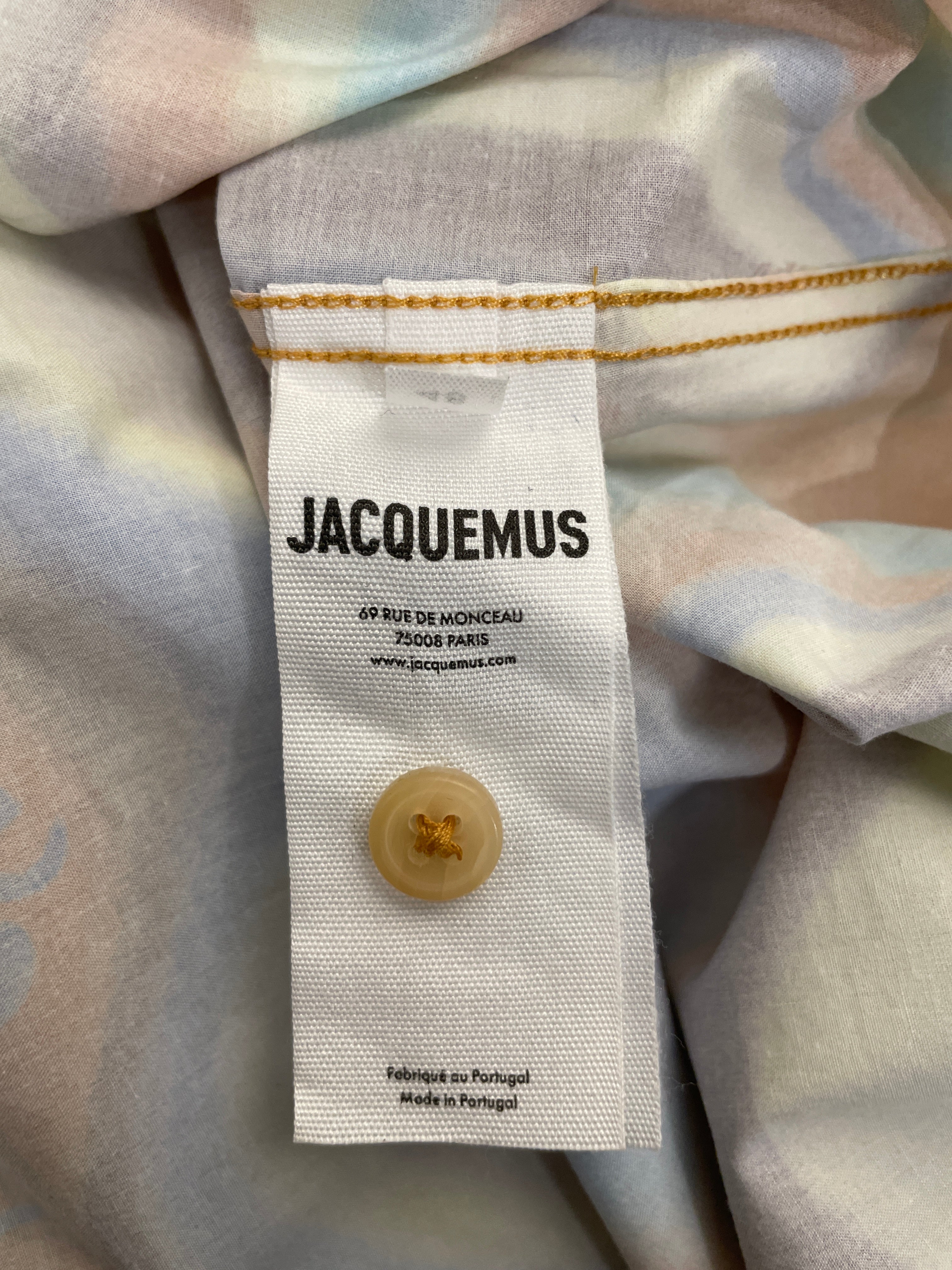 JACQUEMUS/LS Shirt/48/Cotton/MLT/Iridescent/LA CHEMISE SHIRT view 4
