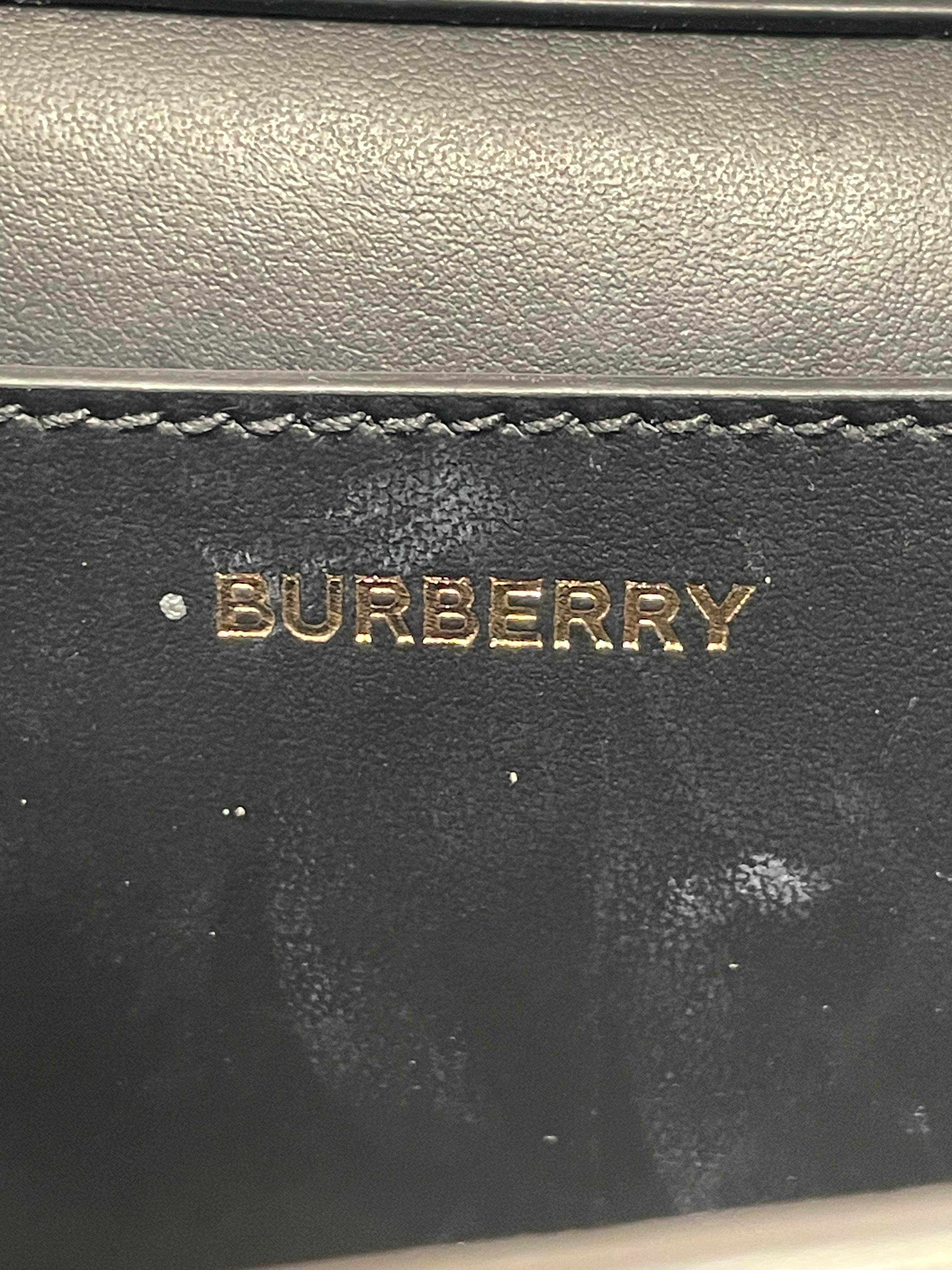 BURBERRY/Cross Body Bag/Leather/BRD/Monogram view 5