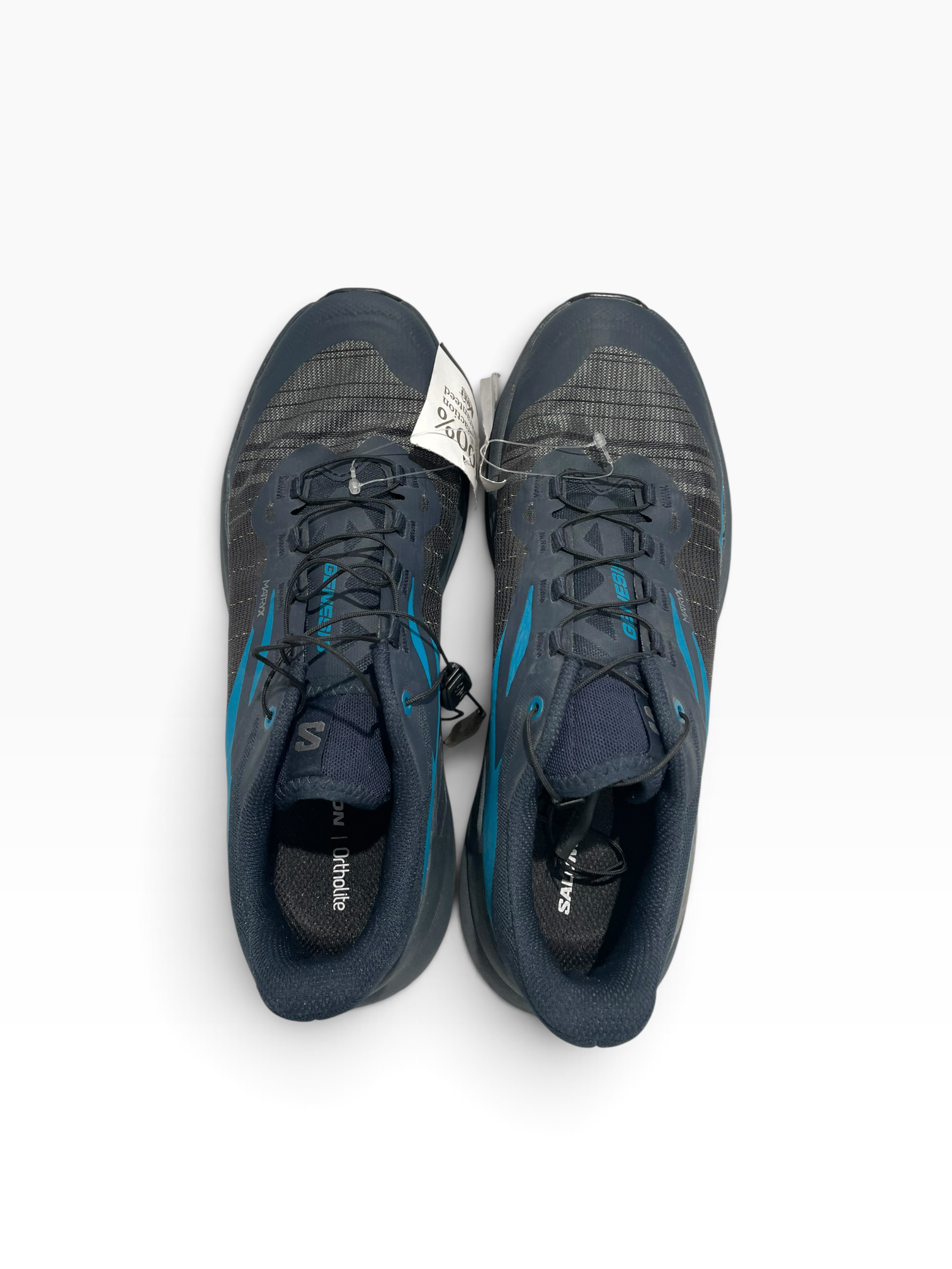 salomon/Low-Sneakers/US 8/Nylon/BLU/Genesis view 3
