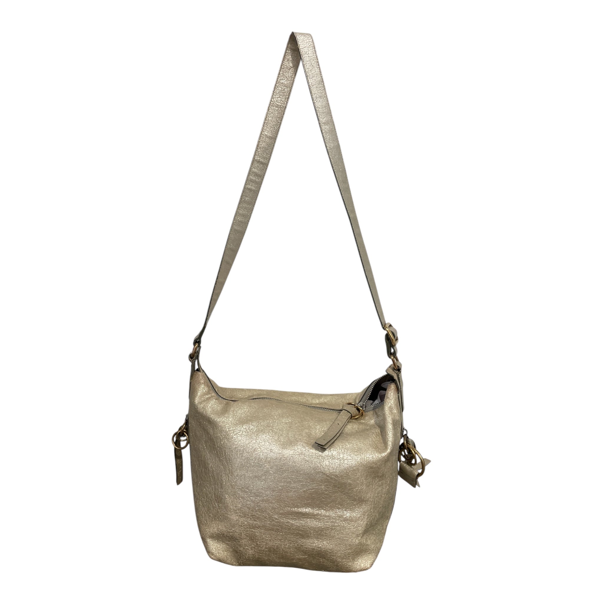 Chloe/Cross Body Bag/Leather/GLD/METALLIC ECLIPSE MESSENGER view 2