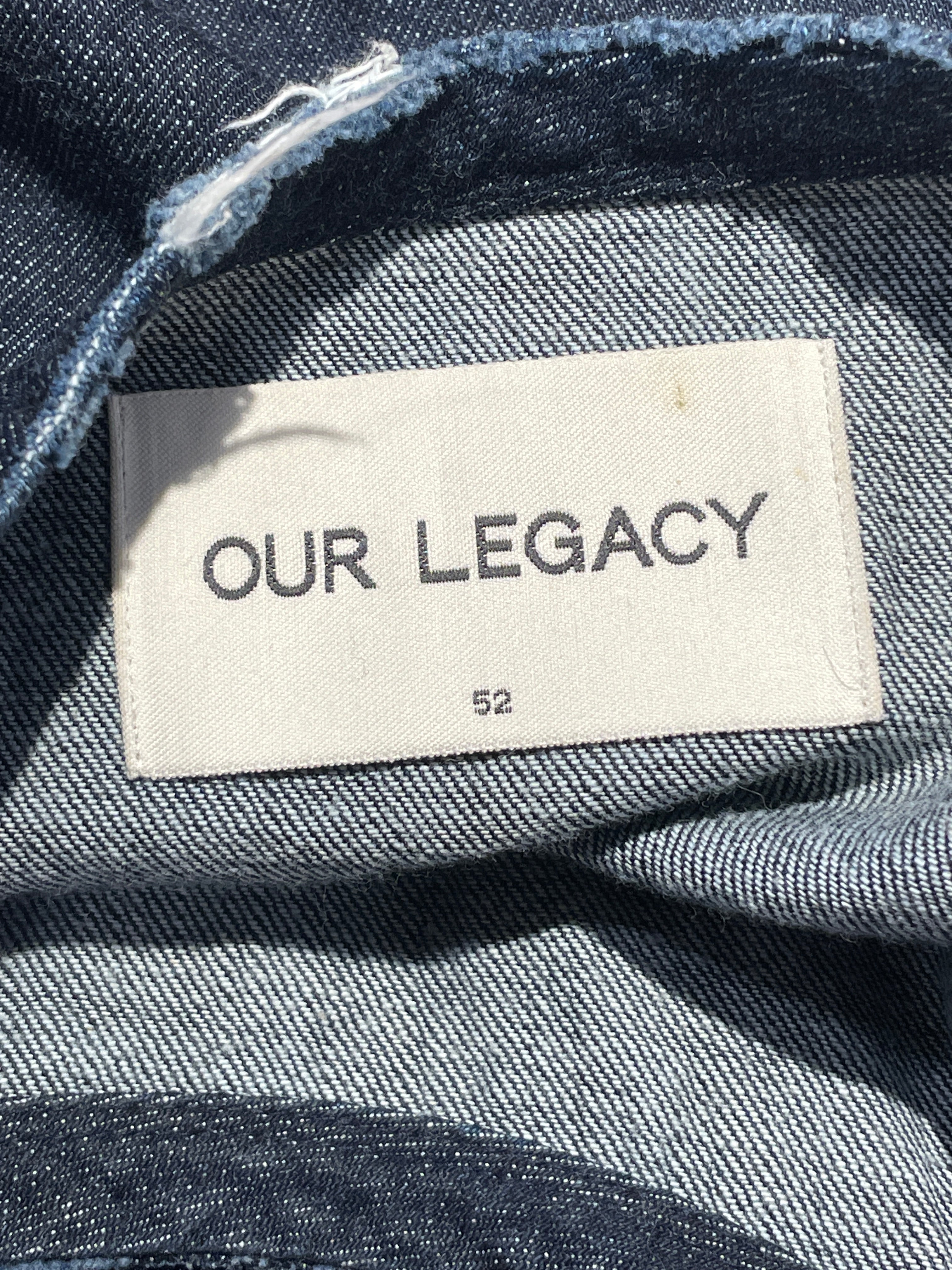 OUR LEGACY/3|4 T-Shirt/52/Cotton/BLU/ view 3