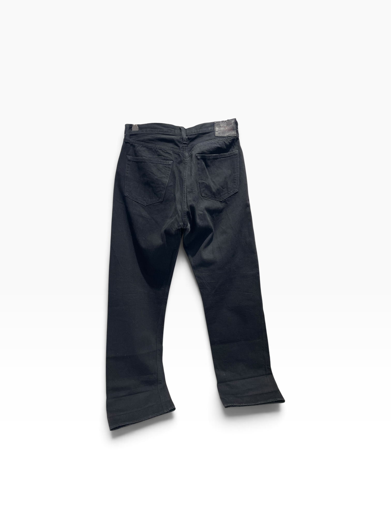 SUGAR CANE/Pants/36/Denim/BLK/selvedge view 2