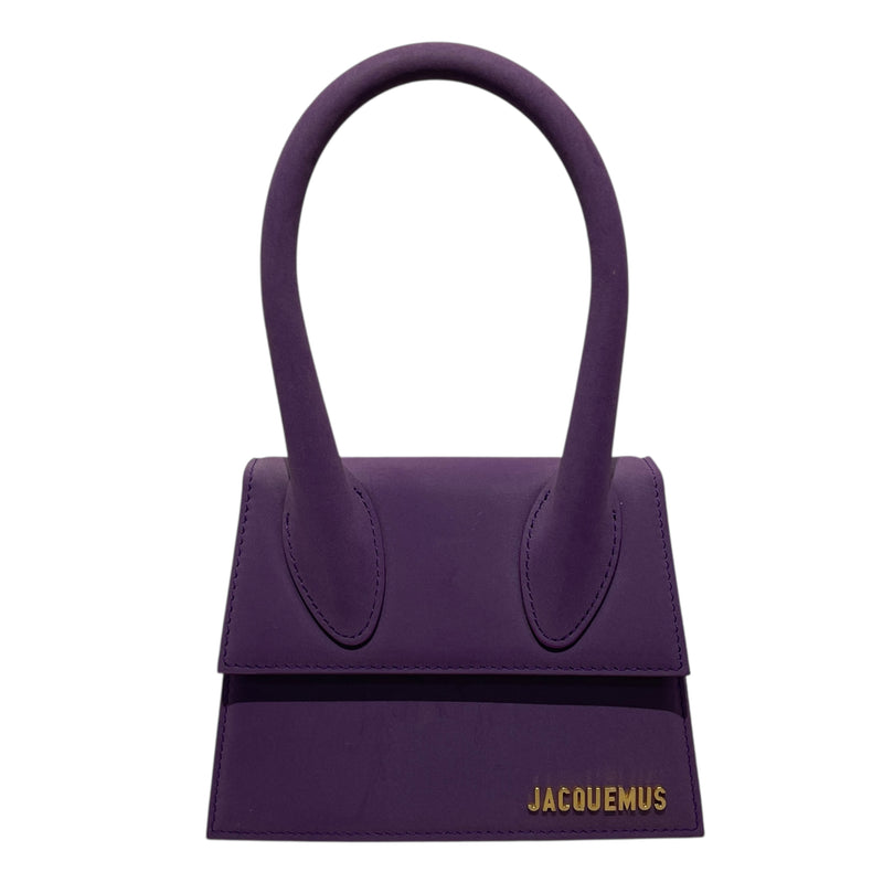 JACQUEMUS/Hand Bag/Leather/PPL/TOP HANDLE LE CHIQUITO MOYEN