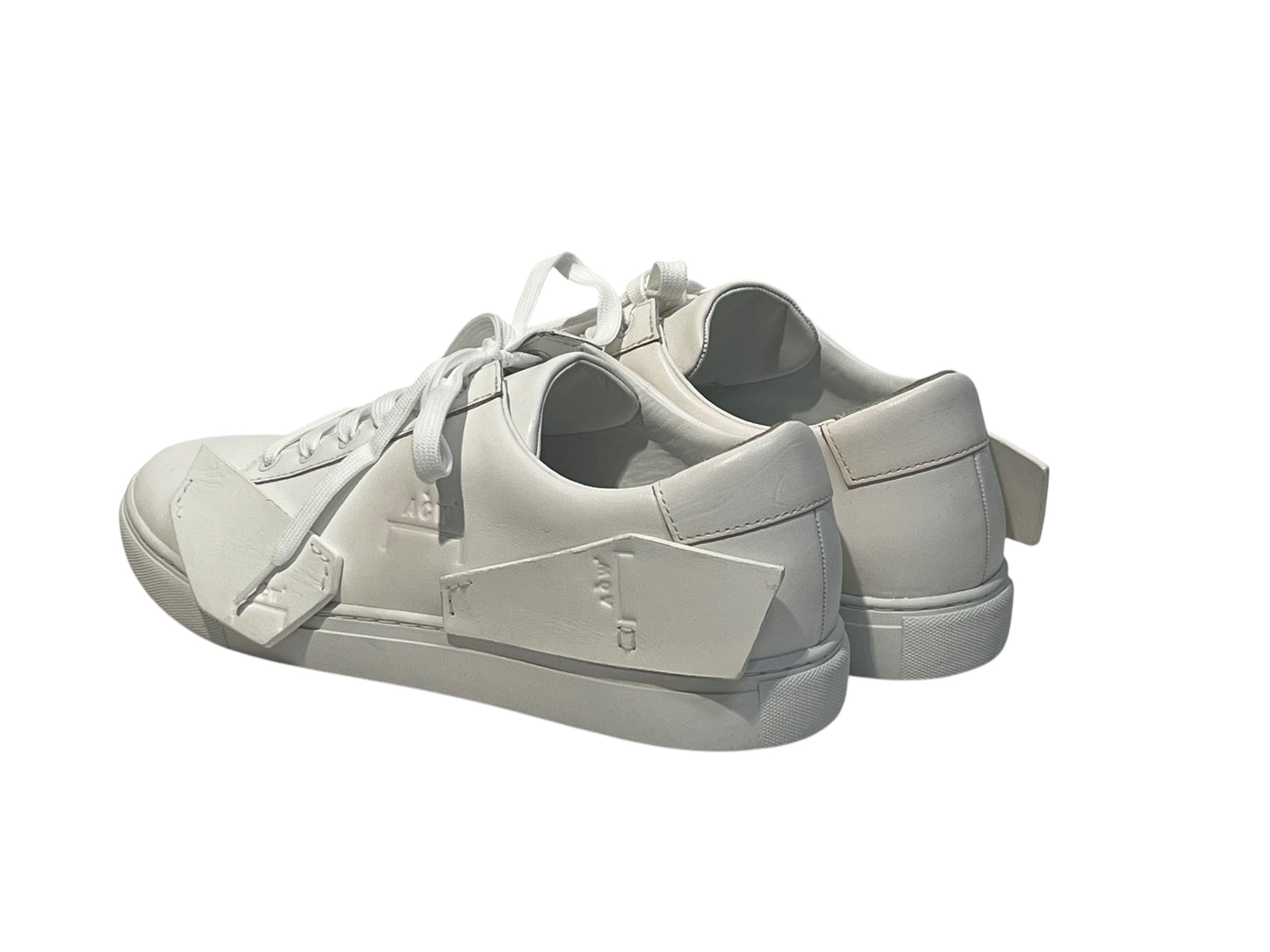 A-COLD-WALL/Low-Sneakers/US 9/Leather/WHT/ view 2