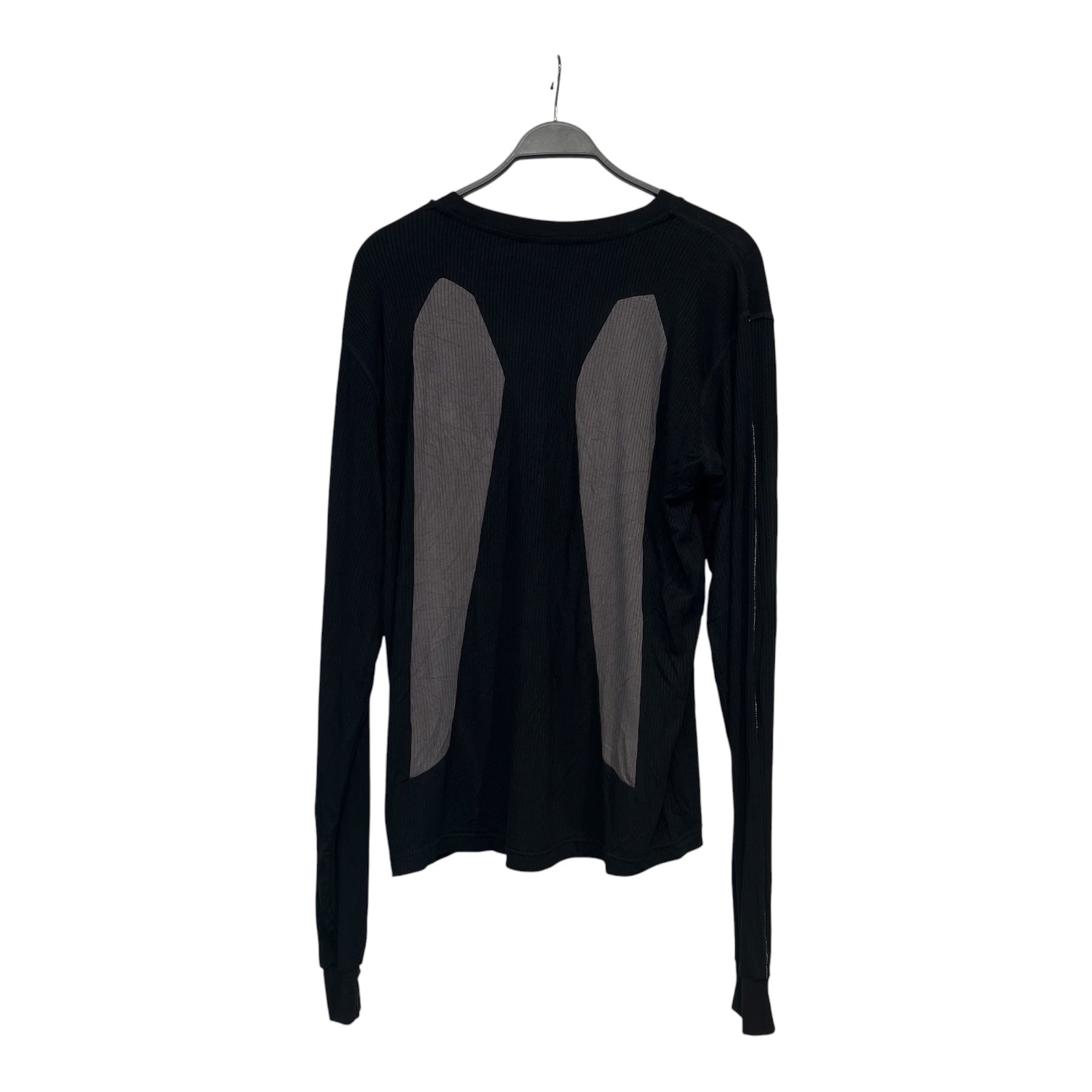 karsten kroening/LS T-Shirt/L/Cotton/BLK/contrast stitch shirt view 2