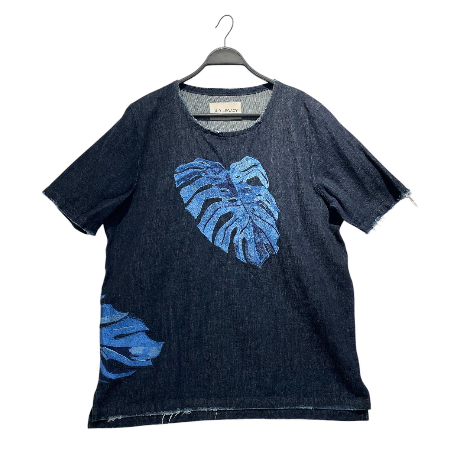 OUR LEGACY/3|4 T-Shirt/52/Cotton/BLU/ view 1