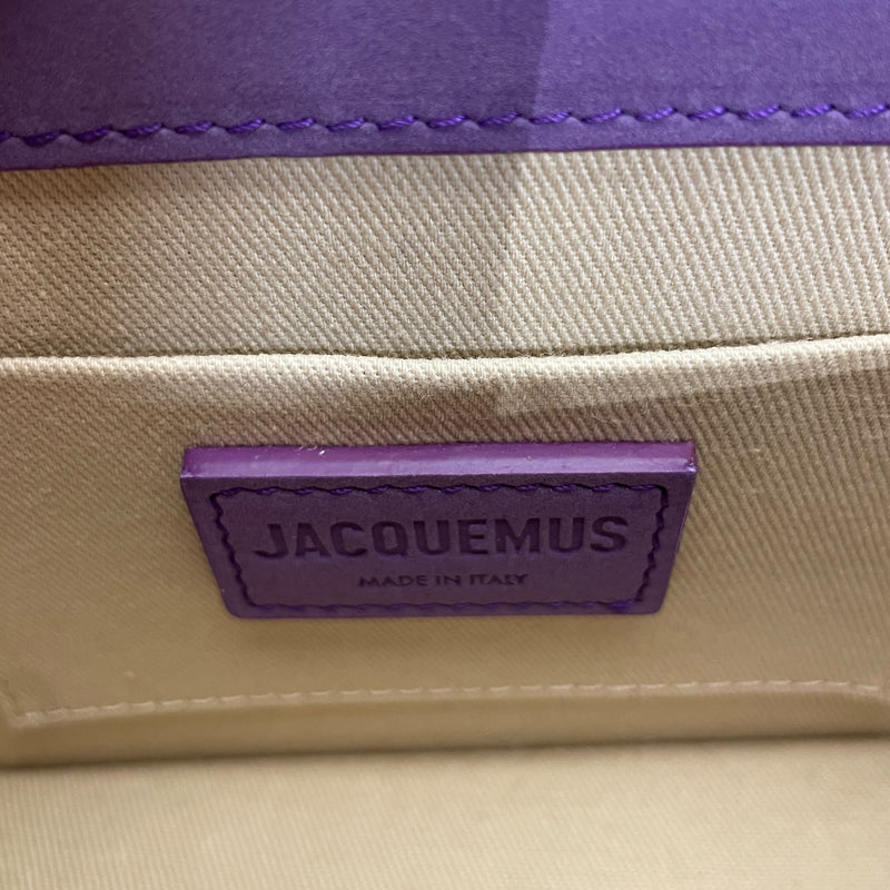 JACQUEMUS/Hand Bag/Leather/PPL/TOP HANDLE LE CHIQUITO MOYEN