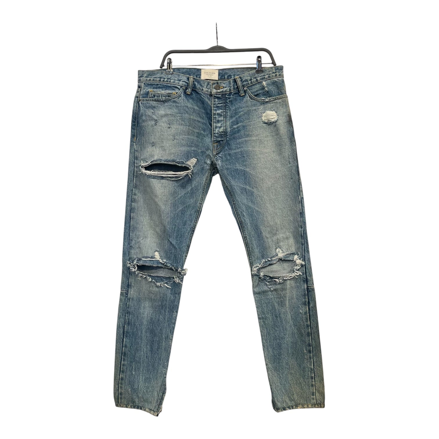 FEAR OF GOD/Skinny Pants/35/Denim/BLU/FOURTH COLLECTION view 1