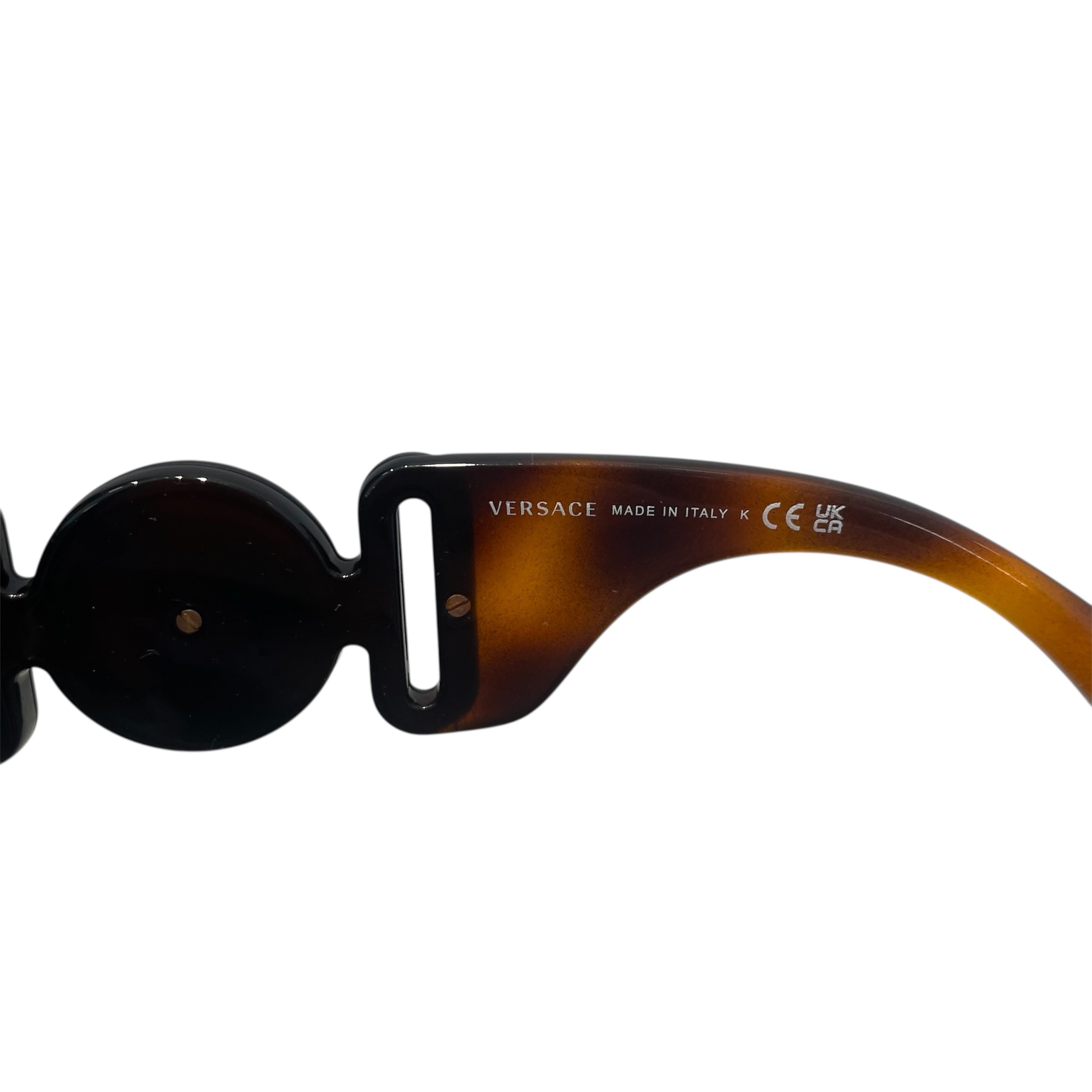 VERSACE/Sunglasses/Plastic/BRW/Versace Medusa Biggie view 3