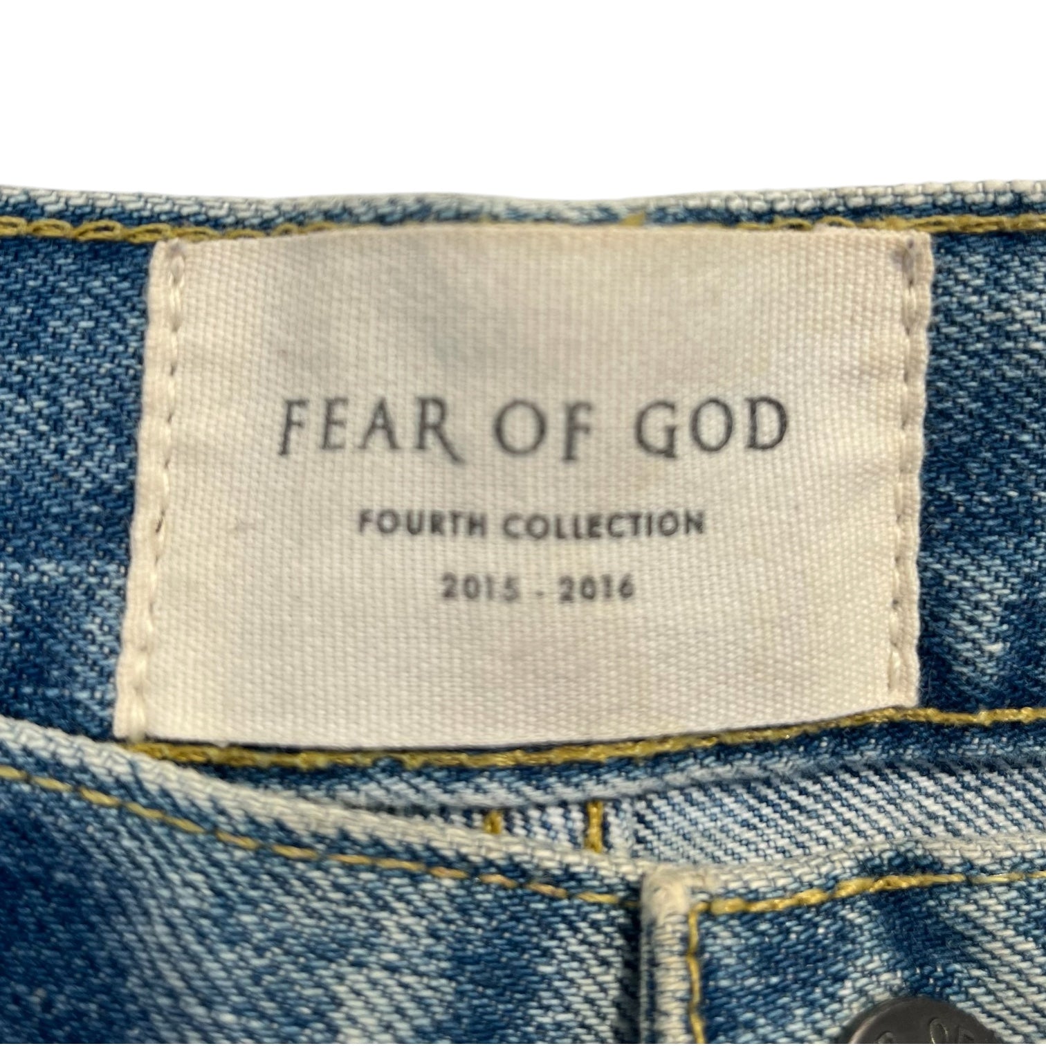 FEAR OF GOD/Skinny Pants/35/Denim/BLU/FOURTH COLLECTION view 3