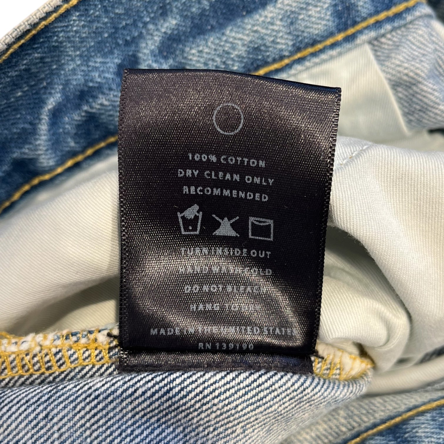 FEAR OF GOD/Skinny Pants/35/Denim/BLU/FOURTH COLLECTION view 4