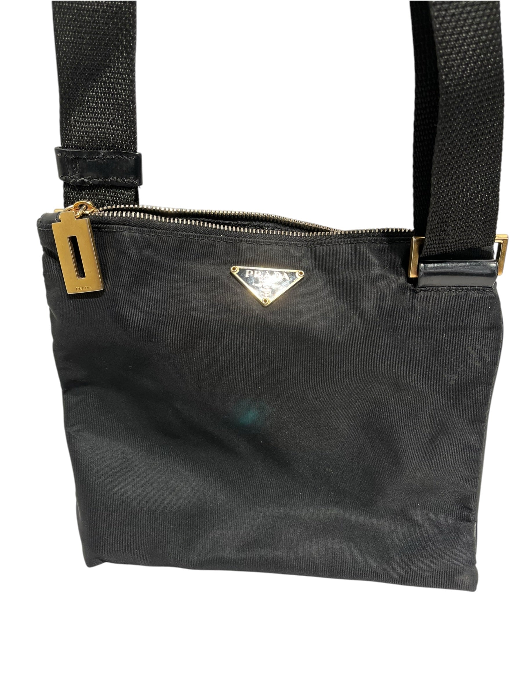 PRADA/Bag/Nylon/BLK/Nylon crossbody bag view 2