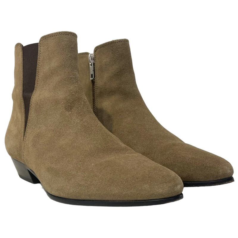 ISABEL MARANT ETOILE/Booties/EU 36/Suede/GRN/Chelsea Booties