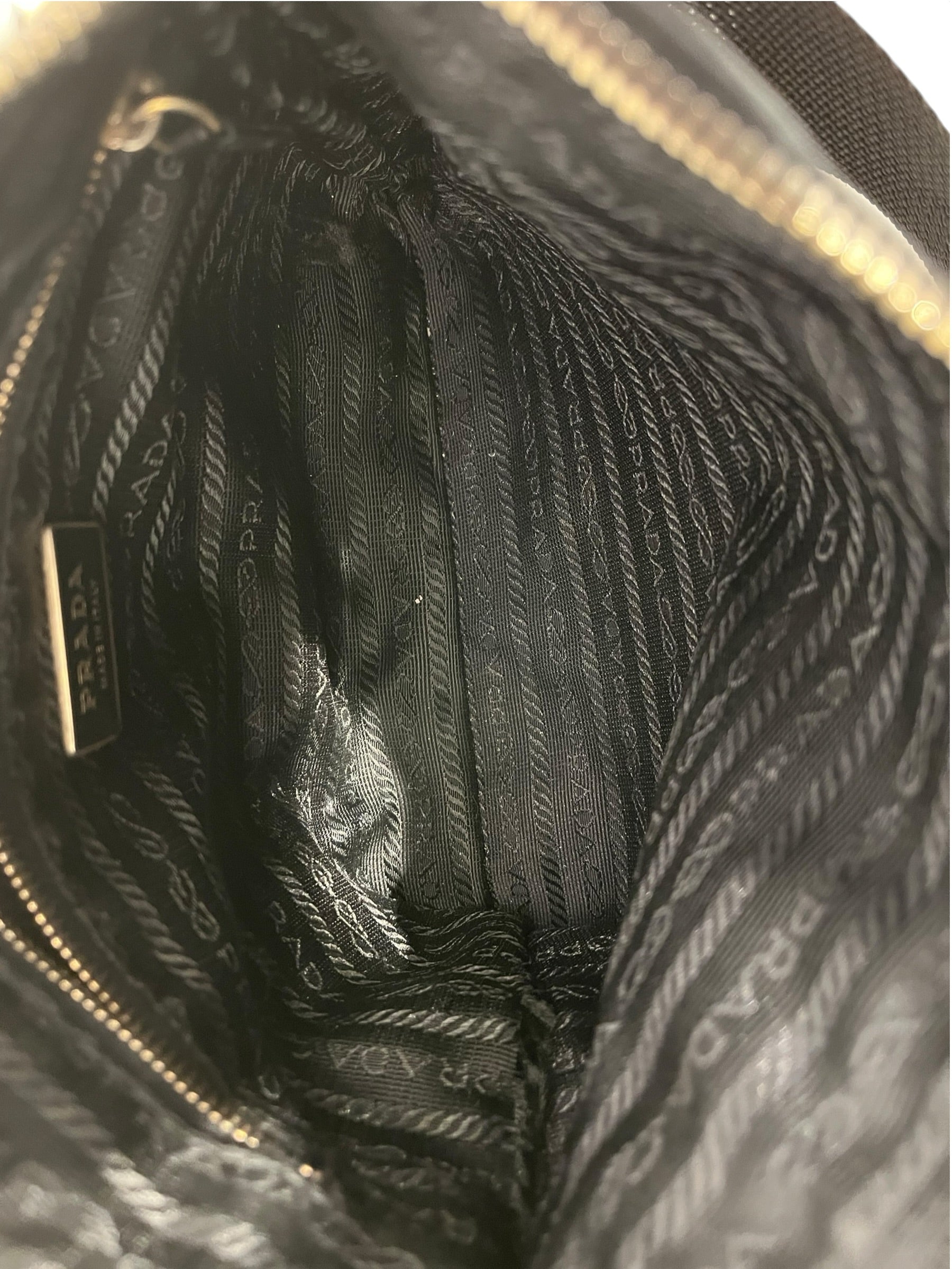 PRADA/Bag/Nylon/BLK/Nylon crossbody bag view 7