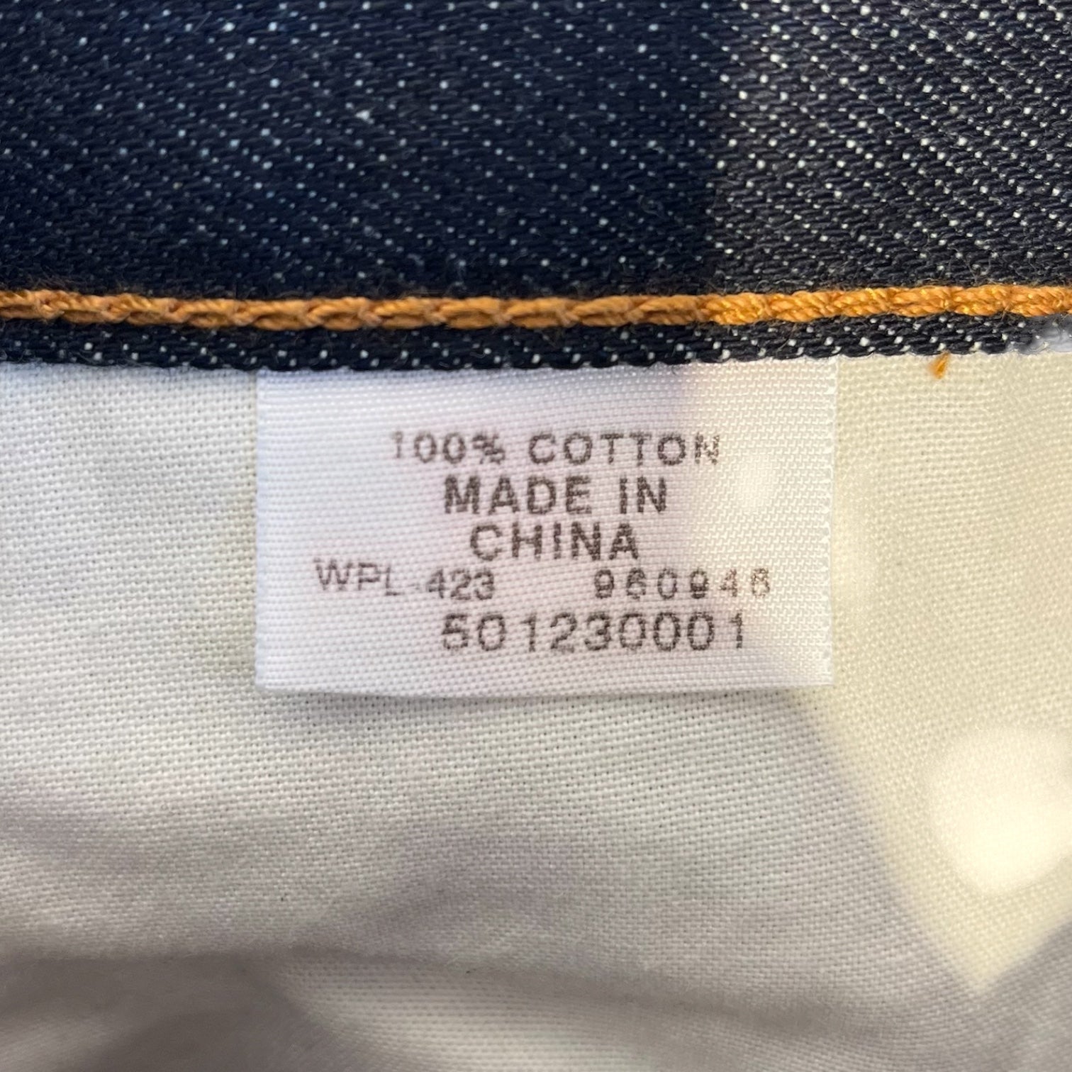 Levi's/Pants/36/Denim/BLU/levixjordan selvedge 08 view 4