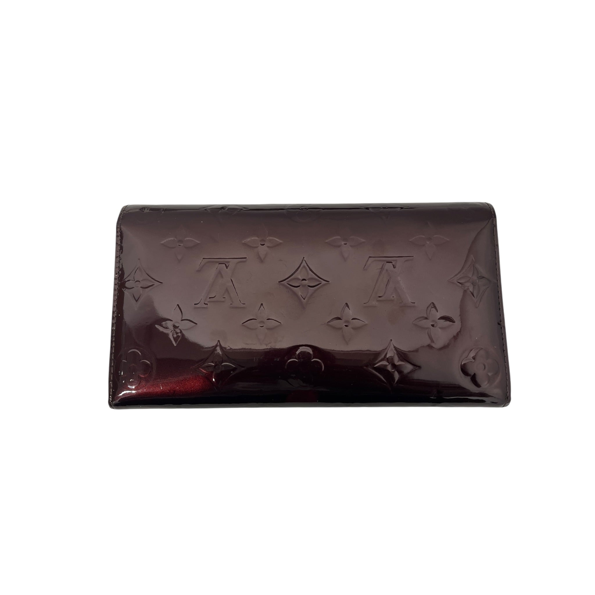 LOUIS VUITTON/Long Wallet/Leather/BRD/L's/2012 patent vernis sarah view 2