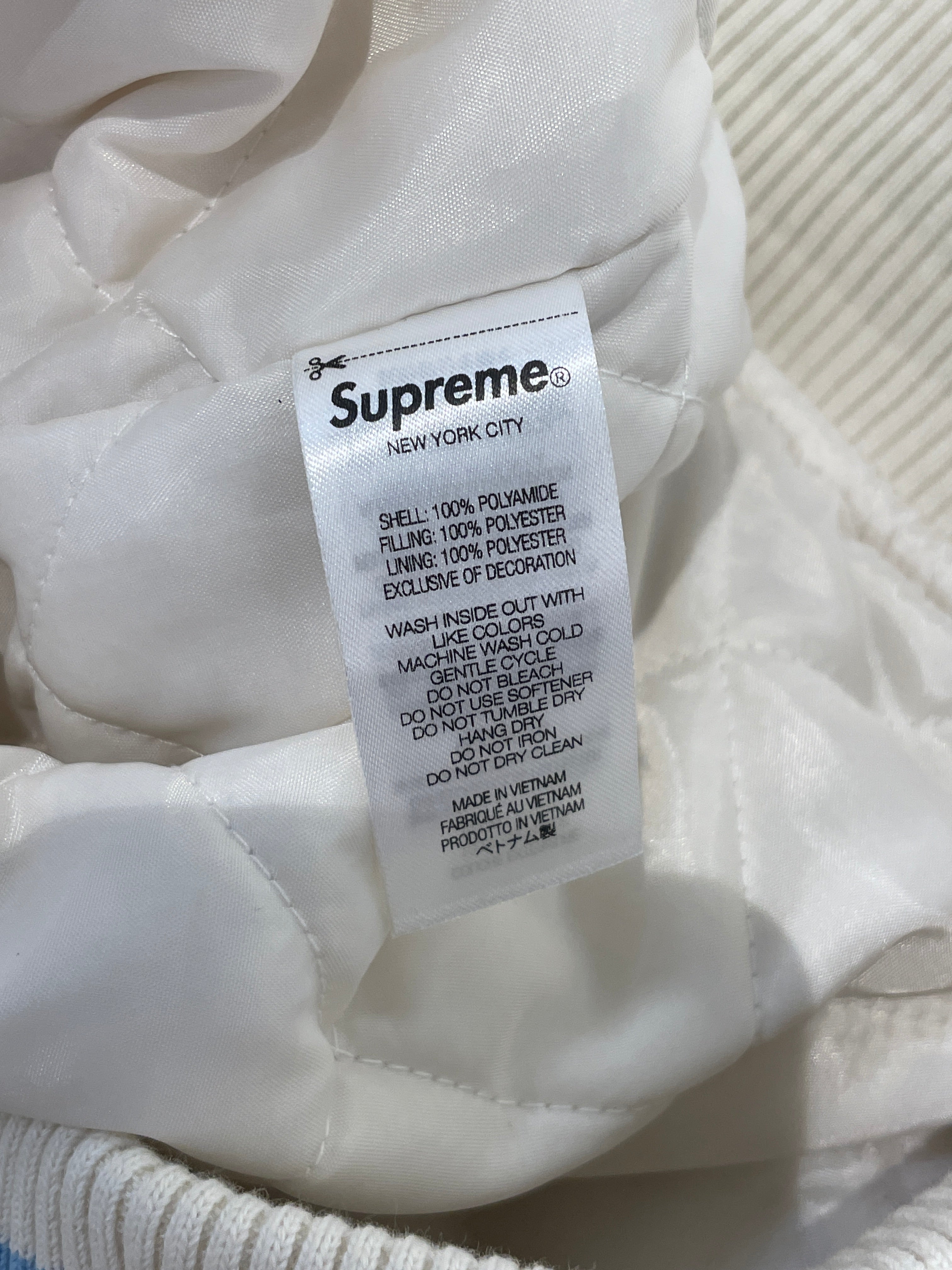 Supreme/mitchell&ness/Jacket/L/Polyester/CRM/ view 4
