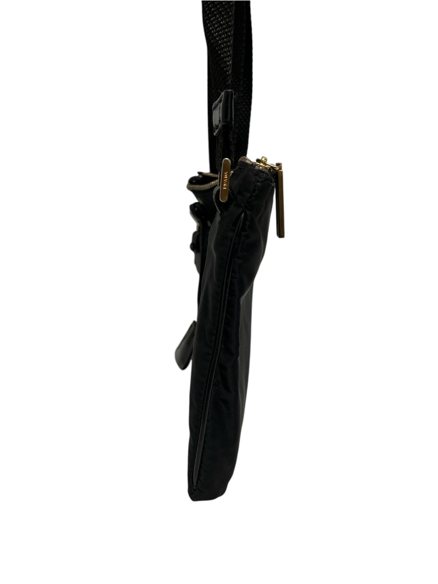 PRADA/Bag/Nylon/BLK/Nylon crossbody bag view 6