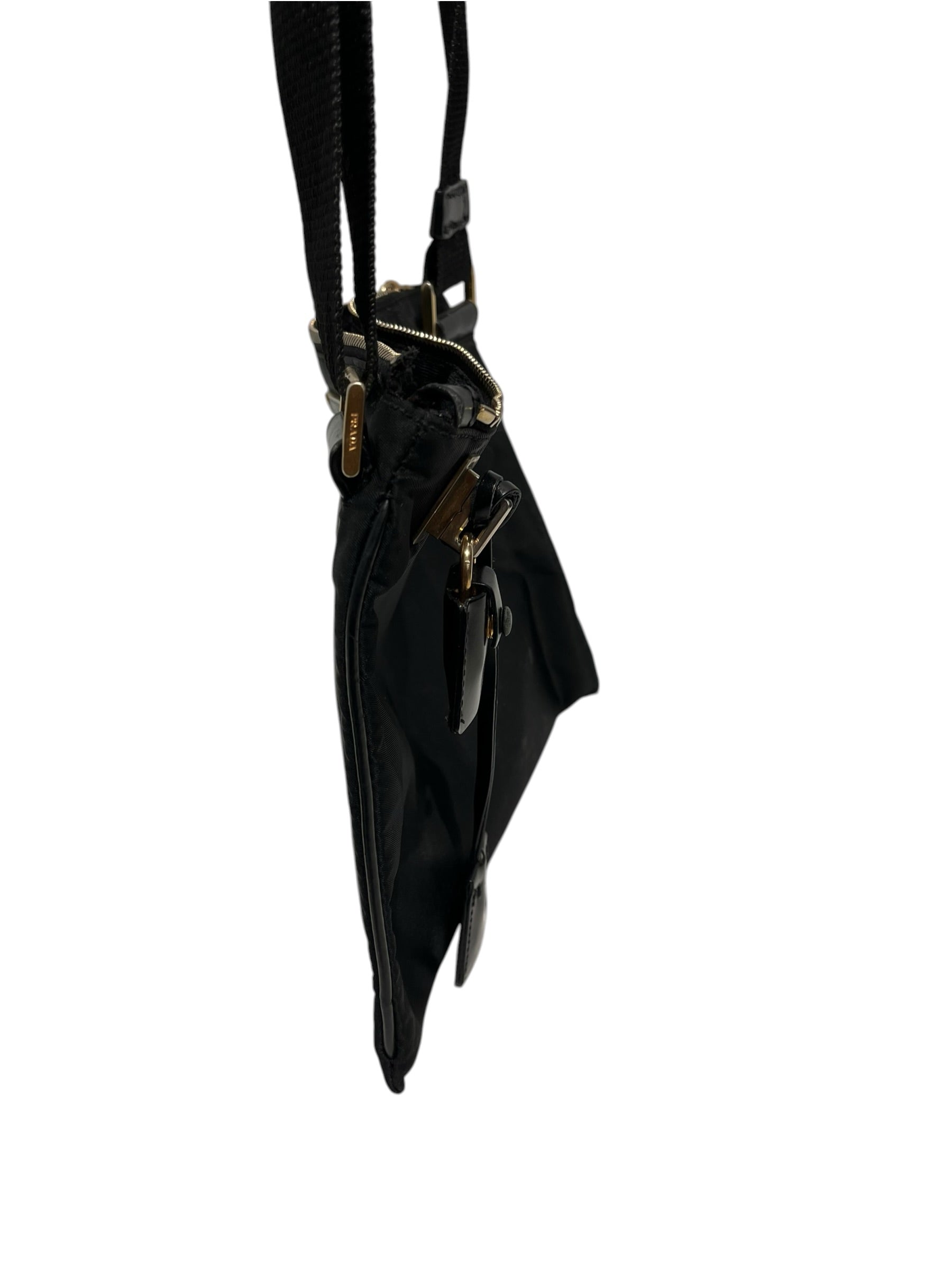 PRADA/Bag/Nylon/BLK/Nylon crossbody bag view 5