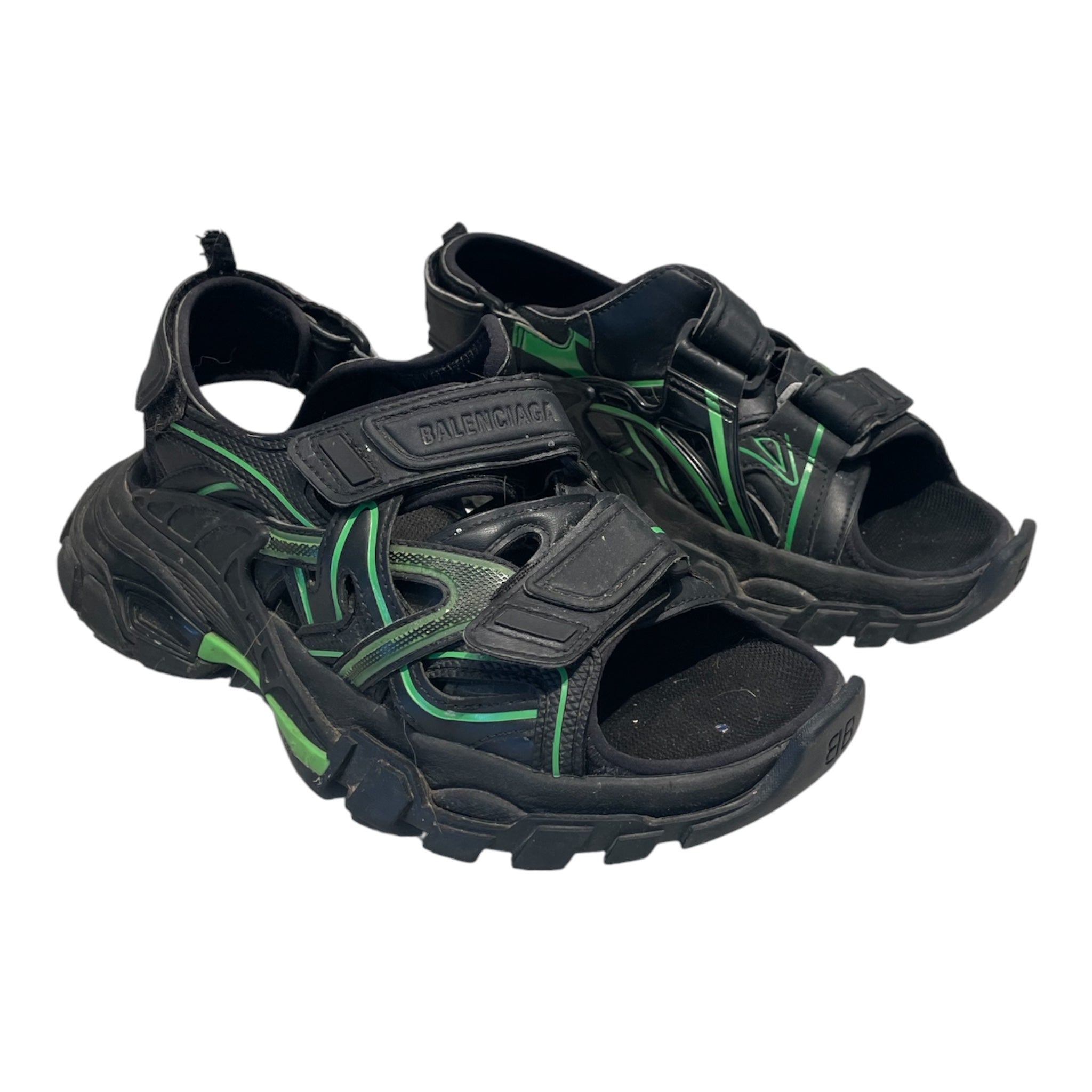 BALENCIAGA/Sandals/US 7/BLK/TRACK SANDAL view 1