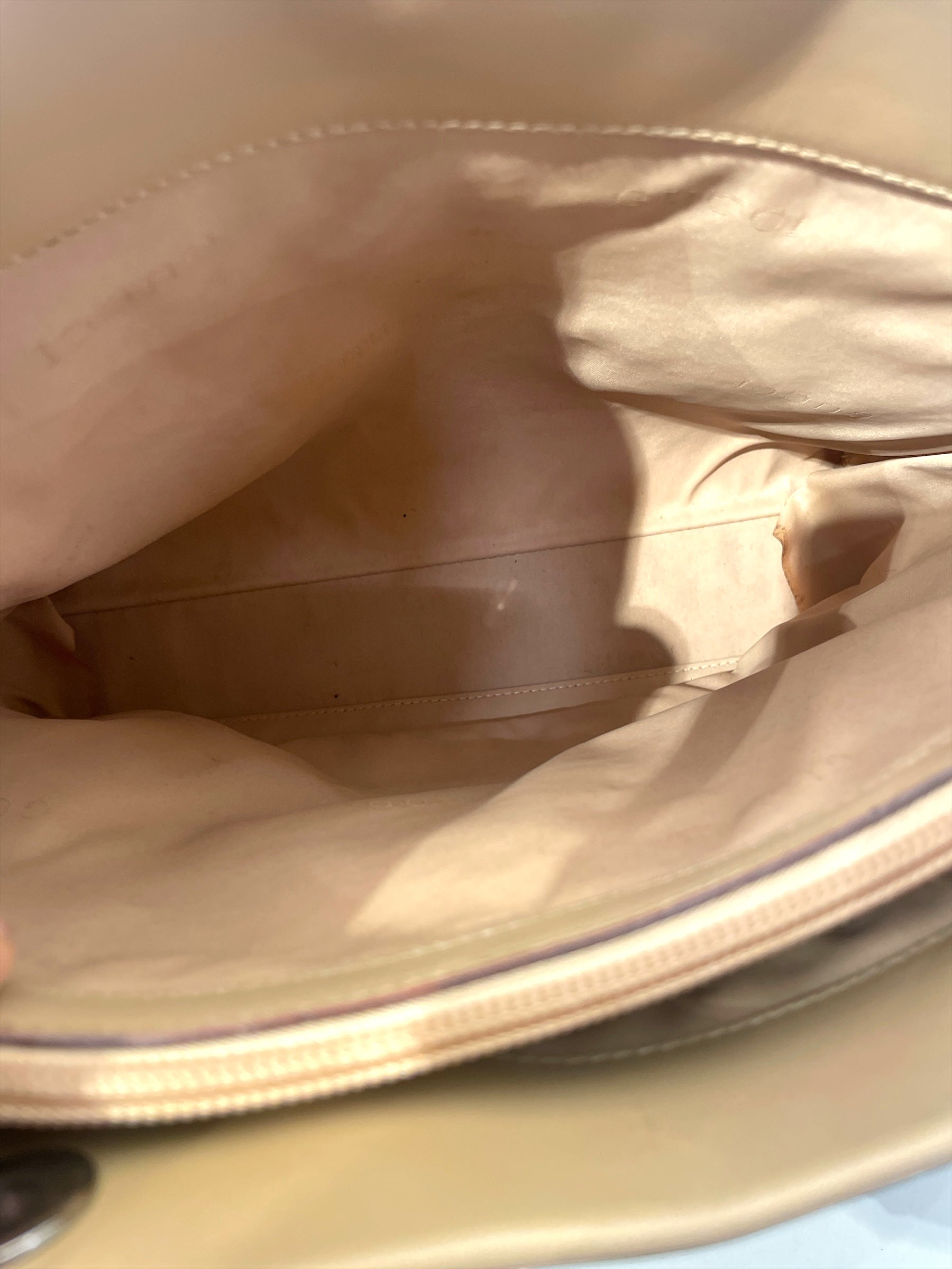 GUCCI/Tote Bag/Leather/BEG/BAMBOO PRIMA DONNA view 5