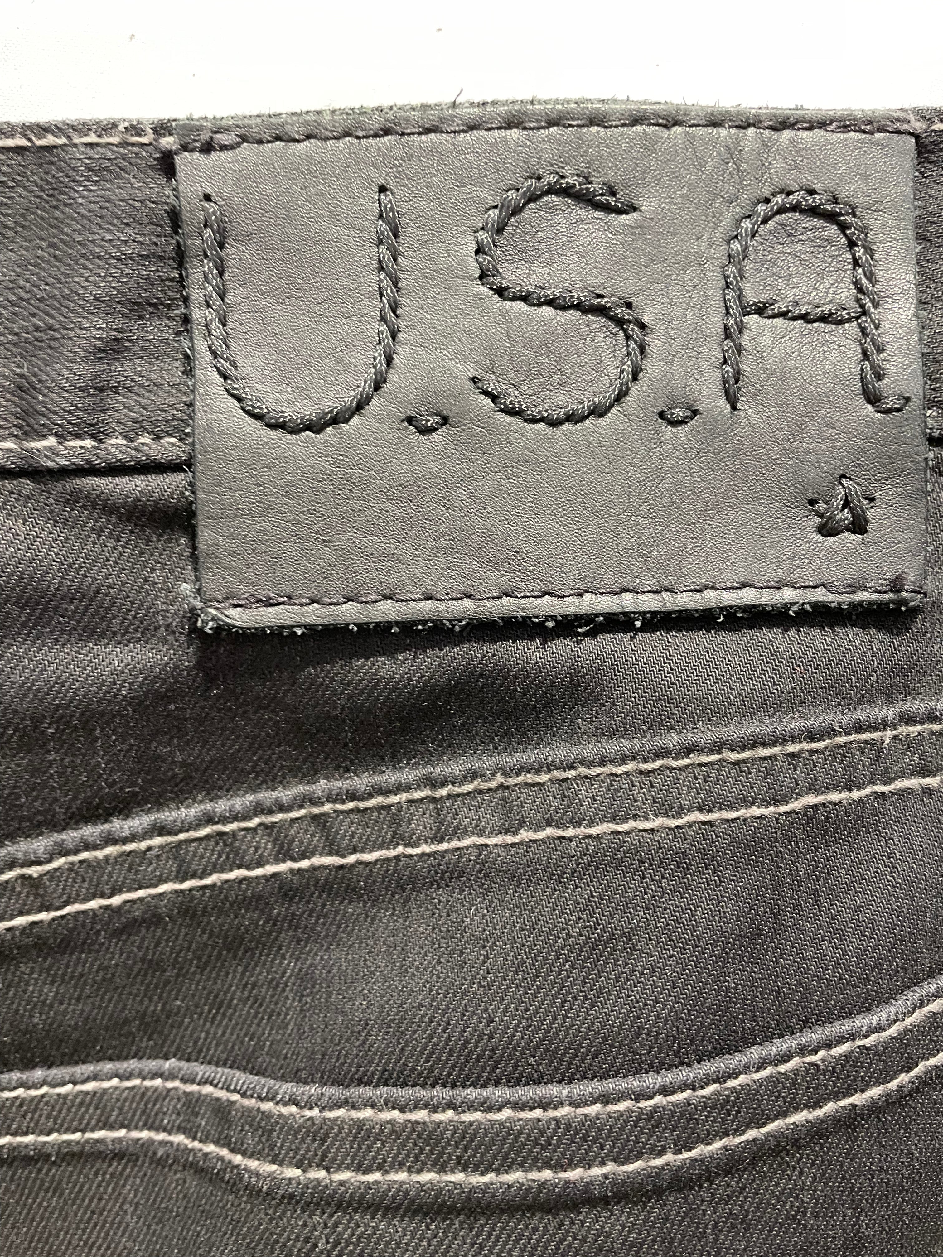 john varvatos/Straight Pants/36/Denim/BLK/USA PATCH view 3