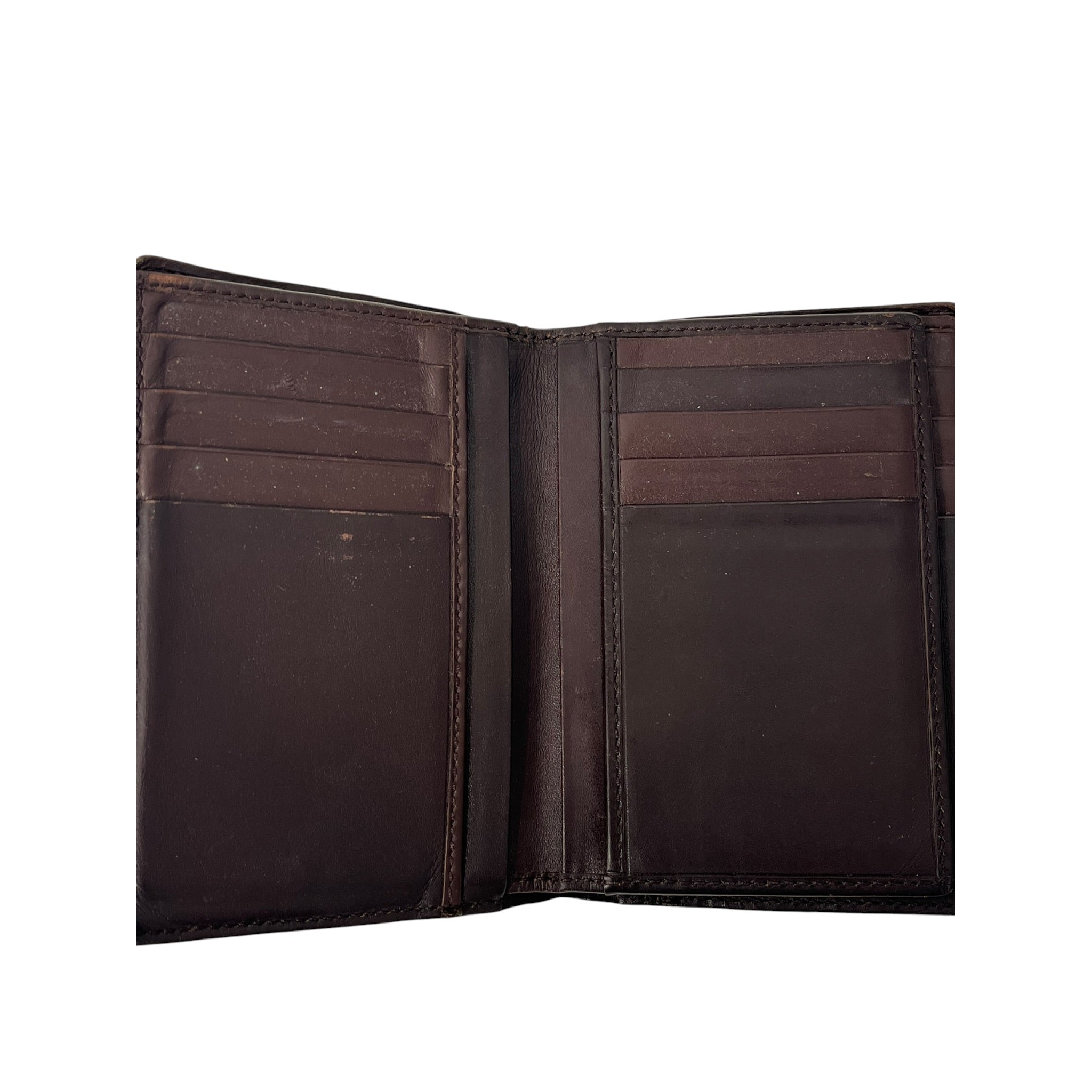 GUCCI/Wallet/Leather/BRW/M's/EMBOSSED GUCCISMA LEATHER view 4