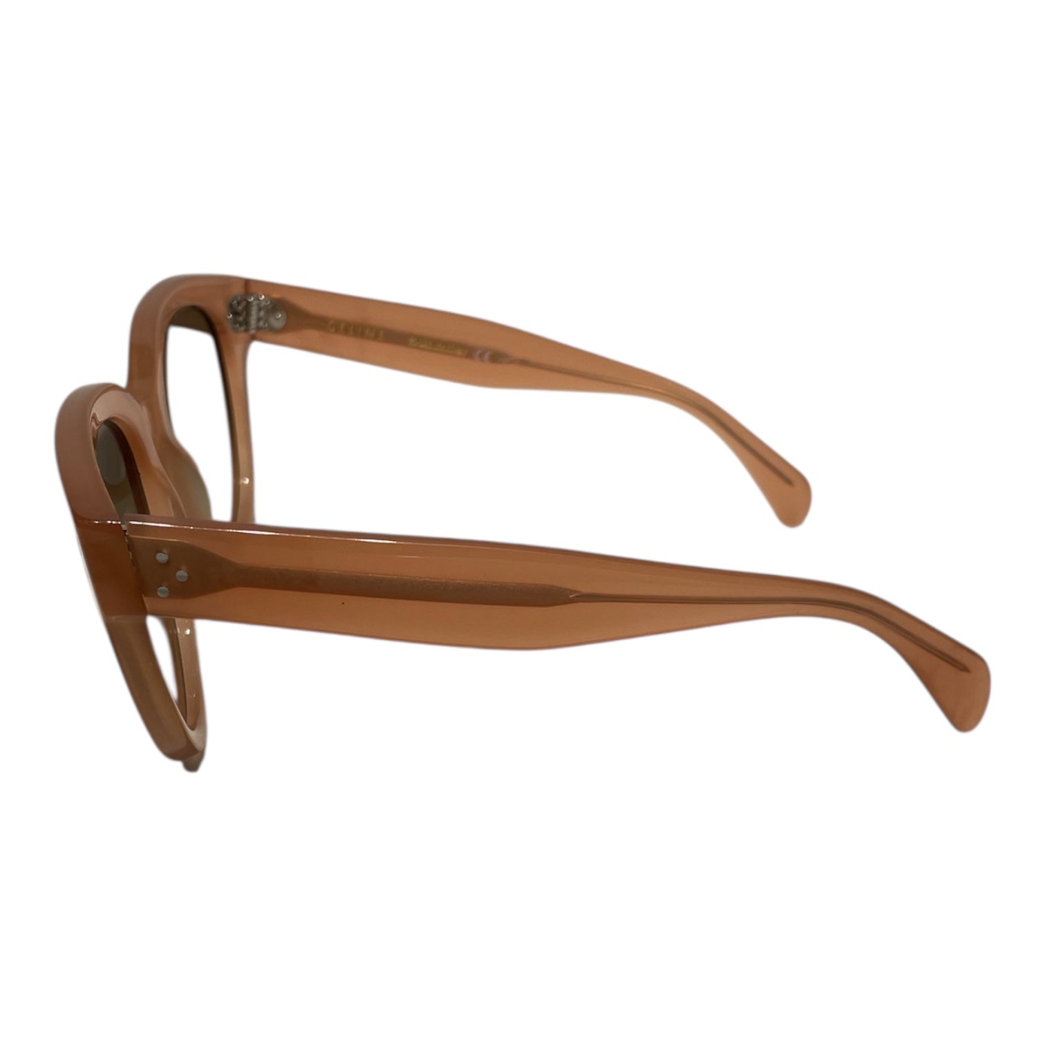 CELINE/Sunglasses/Plastic/BEG/cateye sunbrow view 2