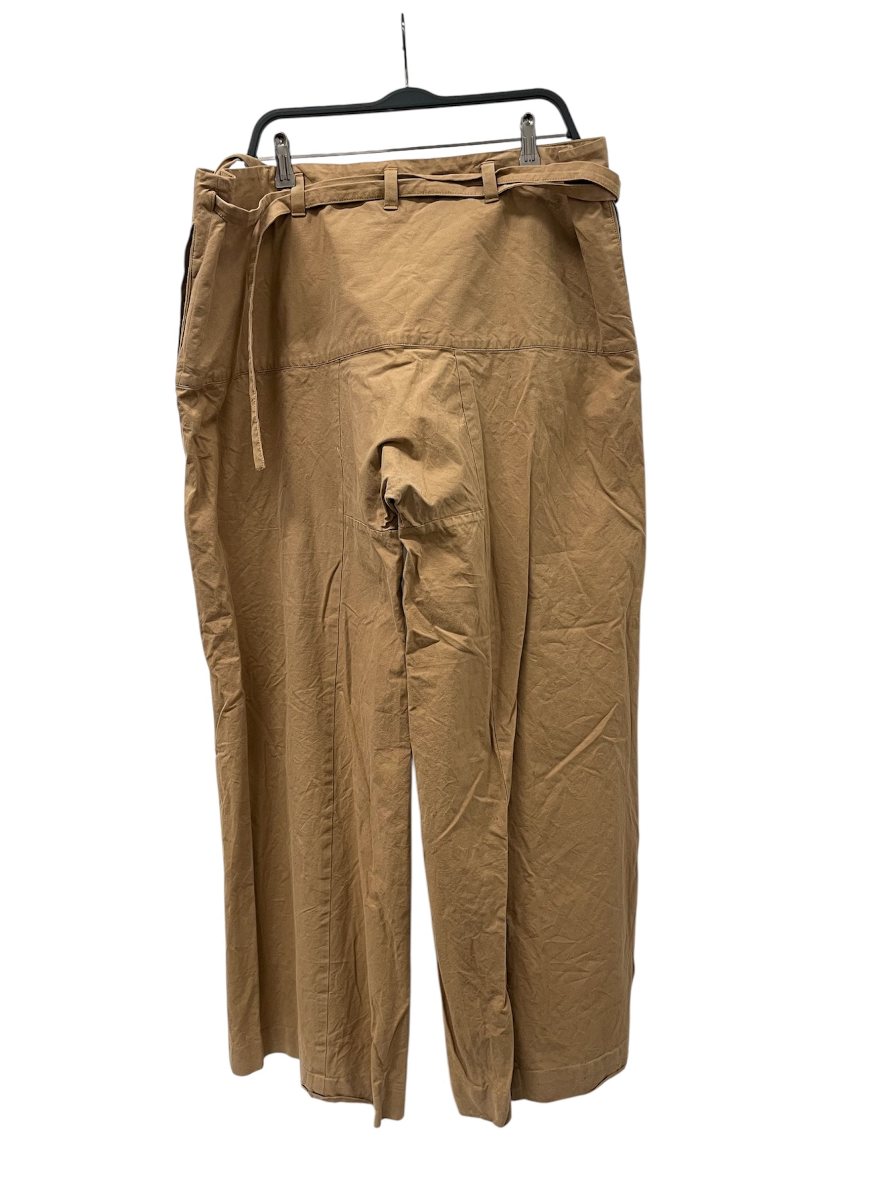 Acne Studios/Cargo Pants/54/Cotton/BEG/TIE UP WAIST view 2