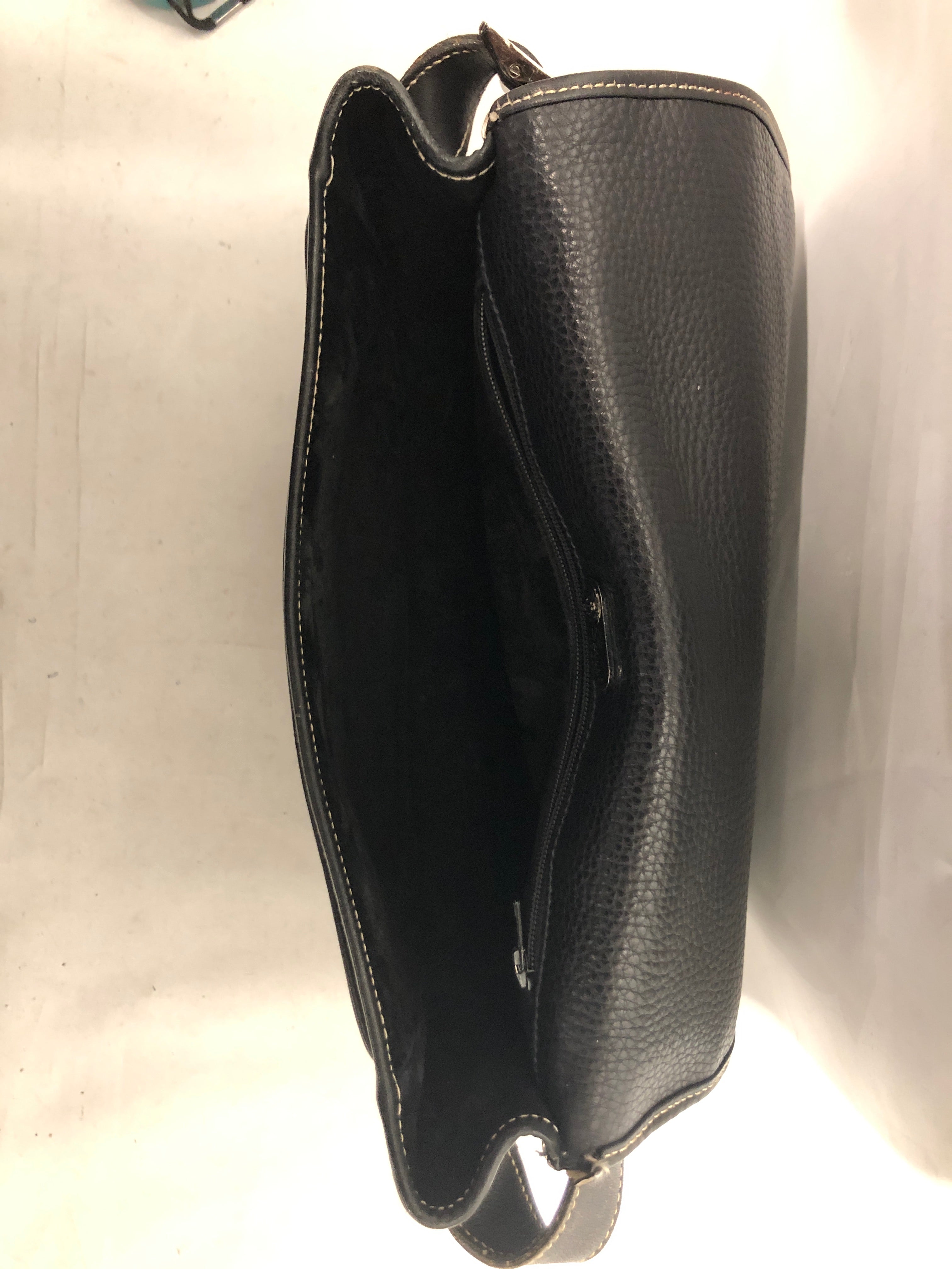 GUCCI/Cross Body Bag/Leather/BLK/VINTAGE CROSSBODY view 6