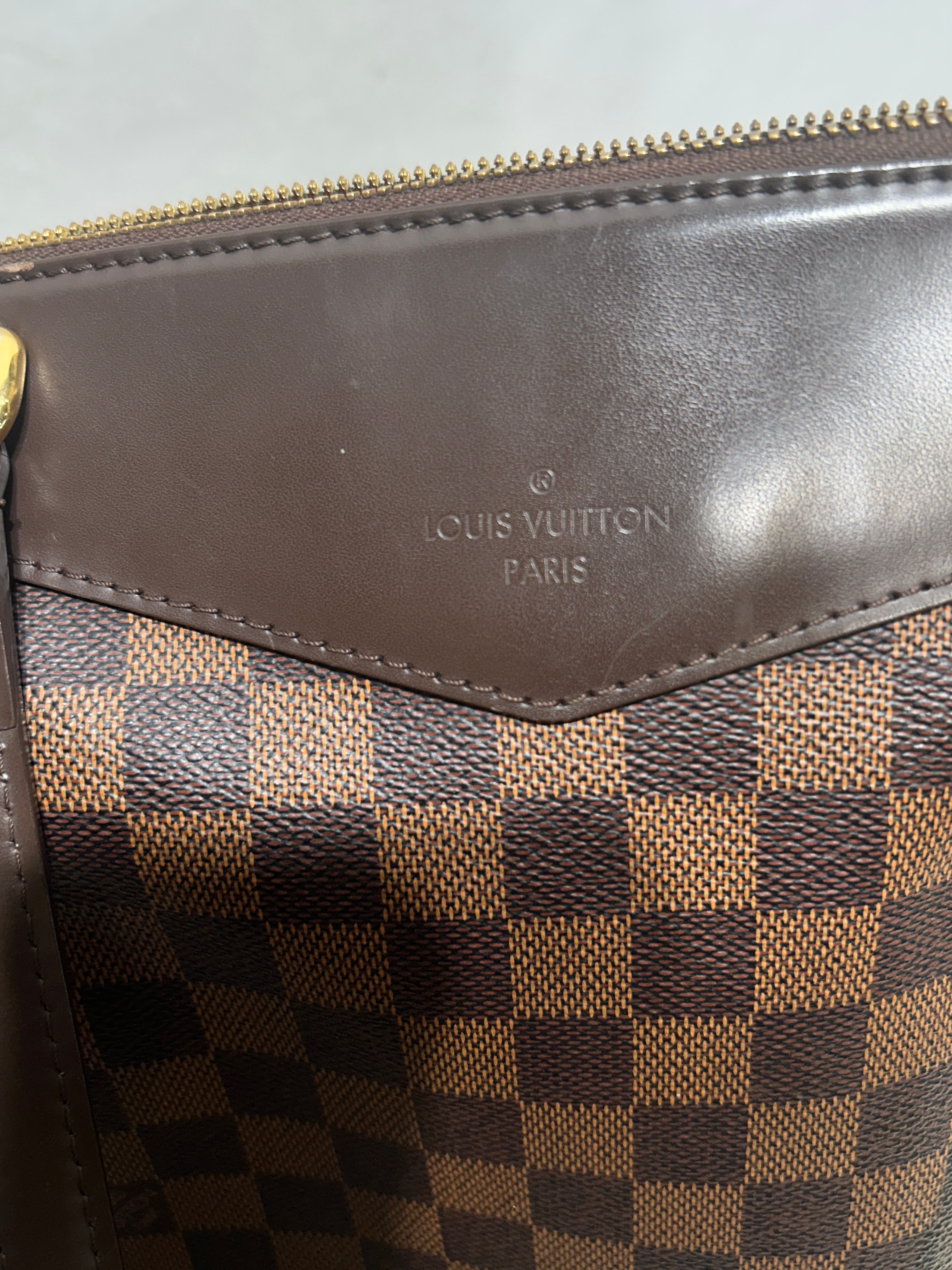 LOUIS VUITTON/Tote Bag/All Over Print/Leather/BRW/DAMIER EBENE WESTMINISTER view 9