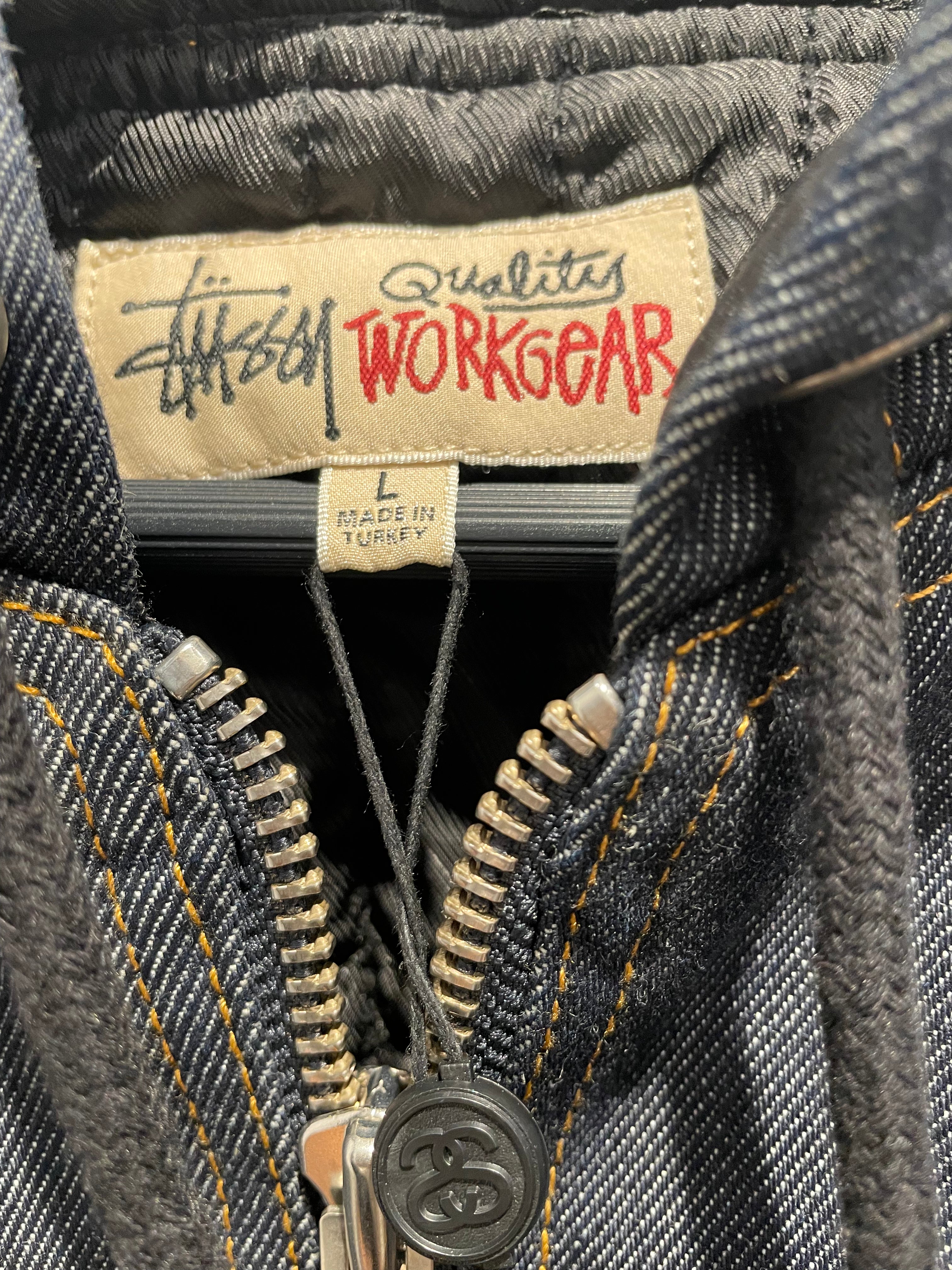 STUSSY/Jacket/L/Denim/BLU/workgear view 3