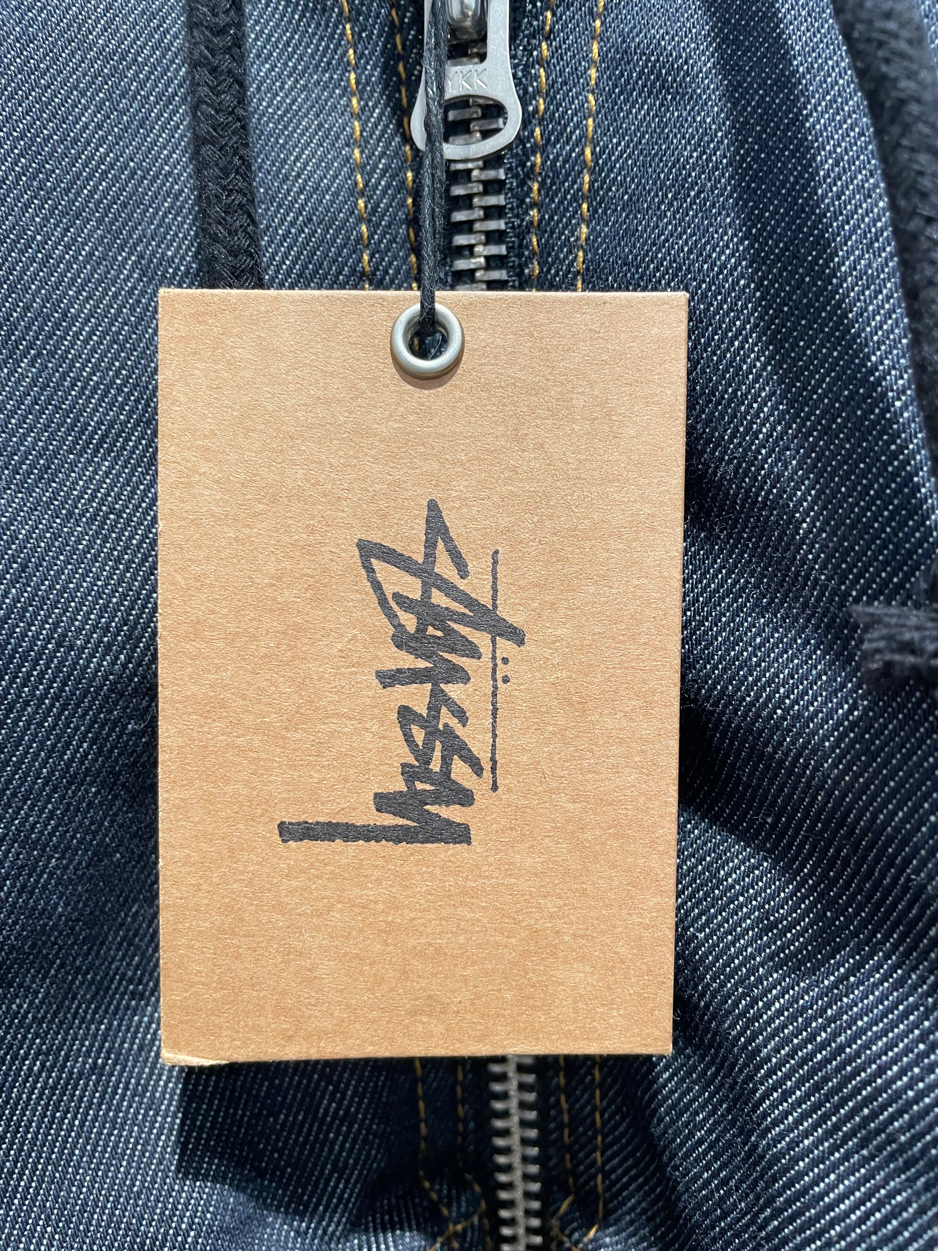 STUSSY/Jacket/L/Denim/BLU/workgear view 4