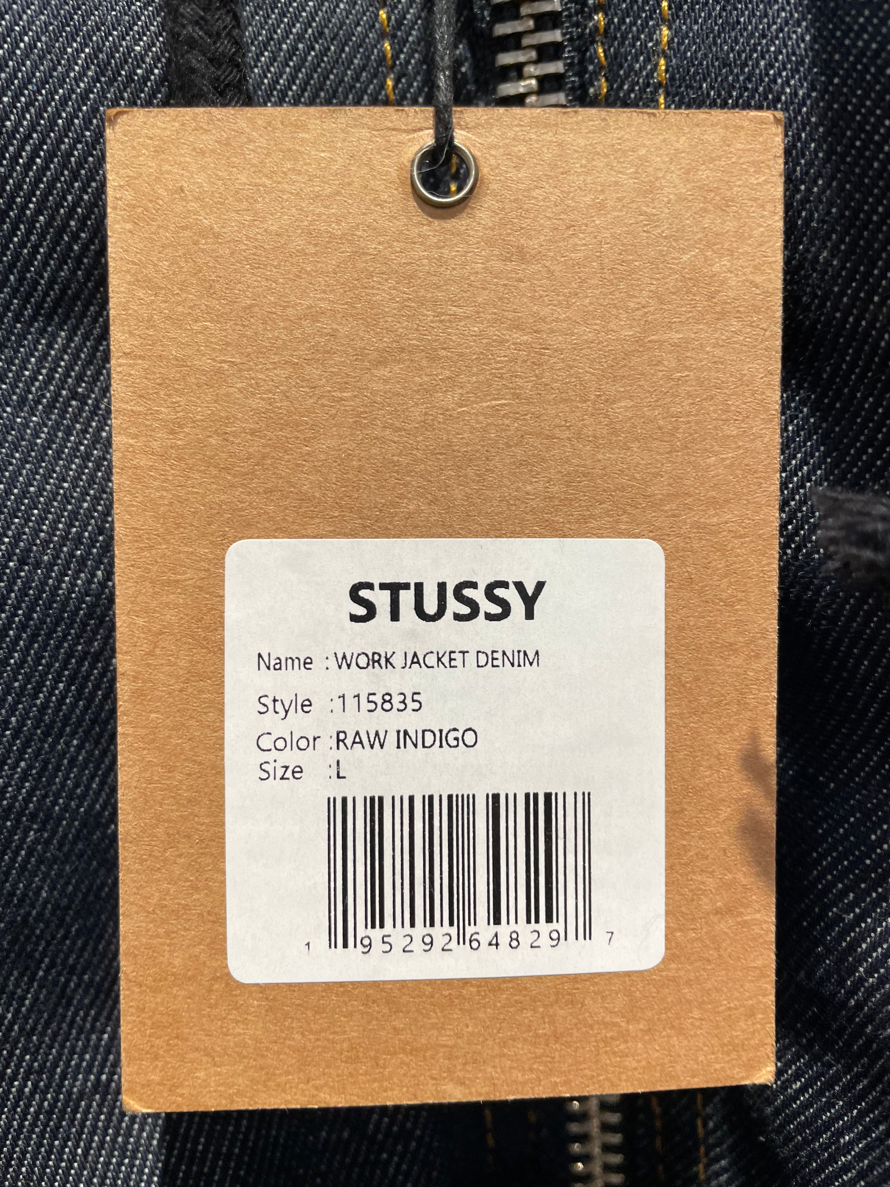 STUSSY/Jacket/L/Denim/BLU/workgear view 5