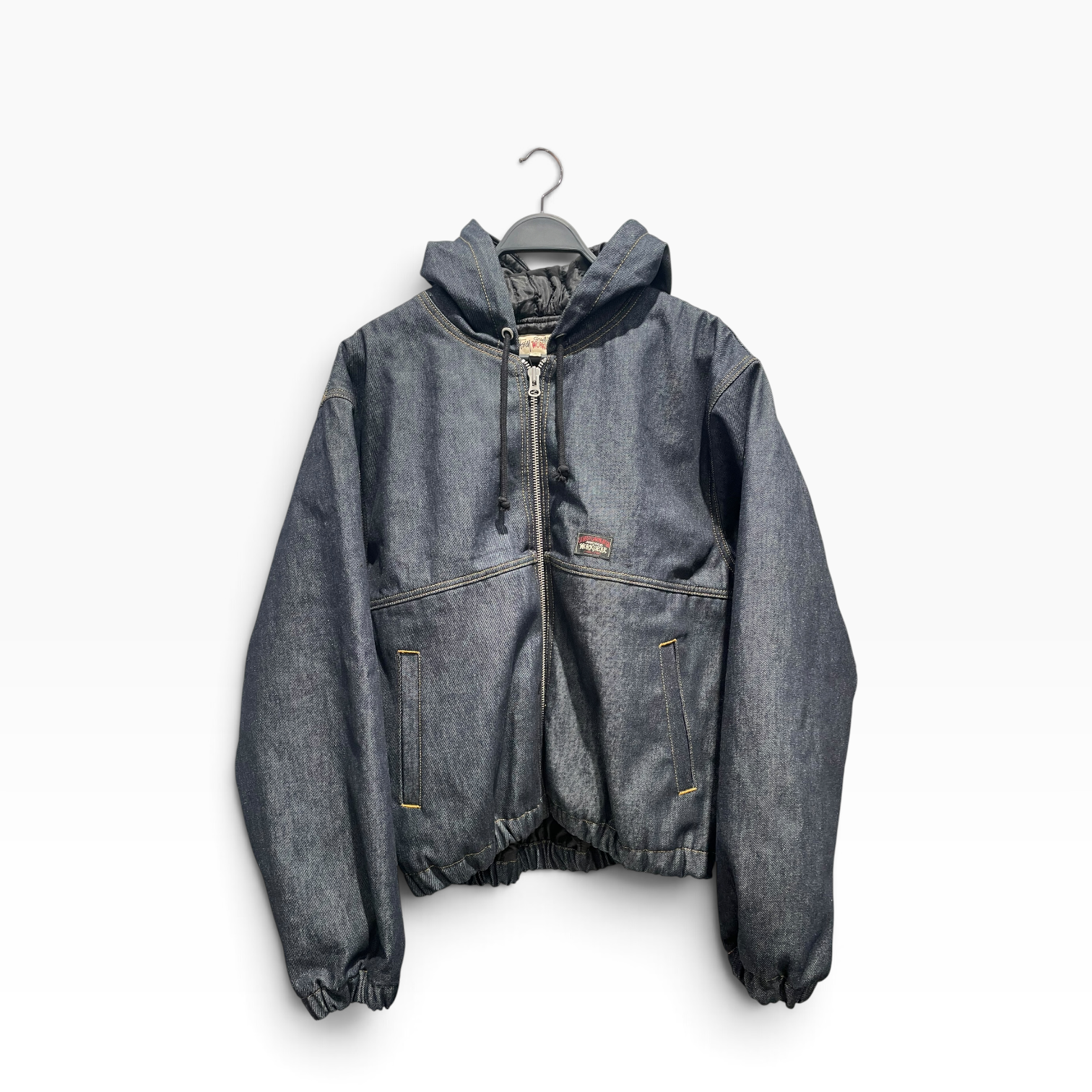 STUSSY/Jacket/L/Denim/BLU/workgear
