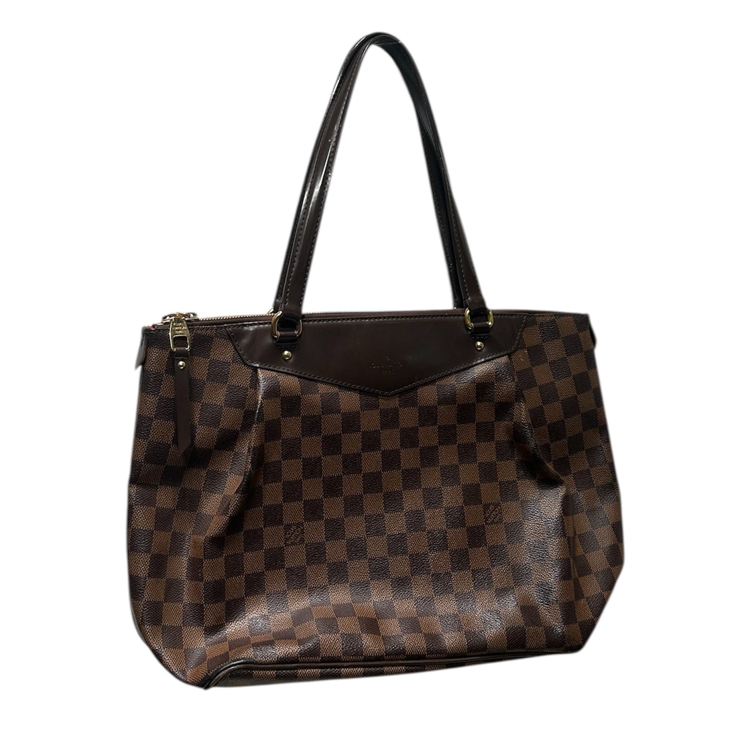 LOUIS VUITTON/Tote Bag/All Over Print/Leather/BRW/DAMIER EBENE WESTMINISTER view 2