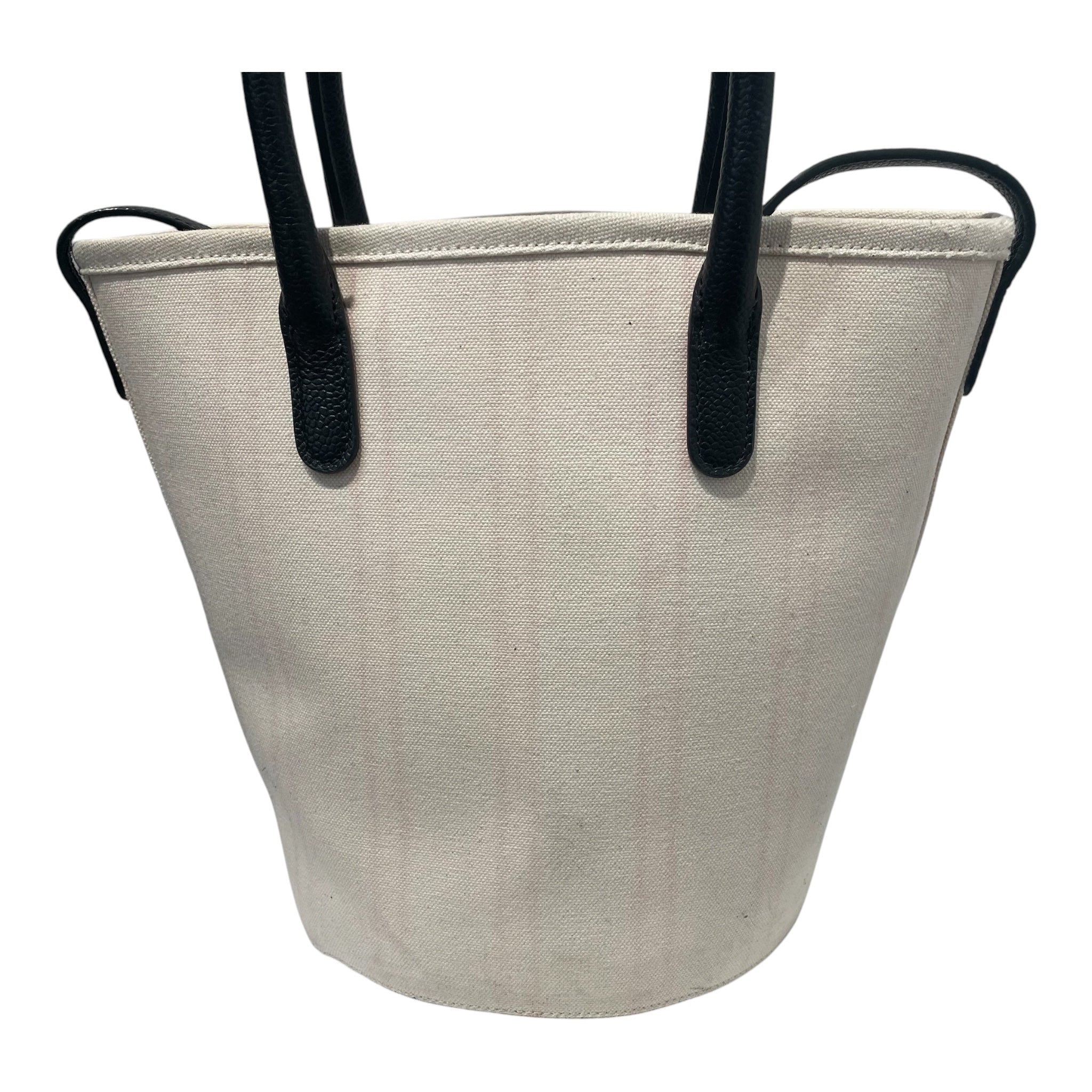 THOM BROWNE. NEW YORK/Bag/Stripe/Cotton/CRM/BUCKET BAG view 7
