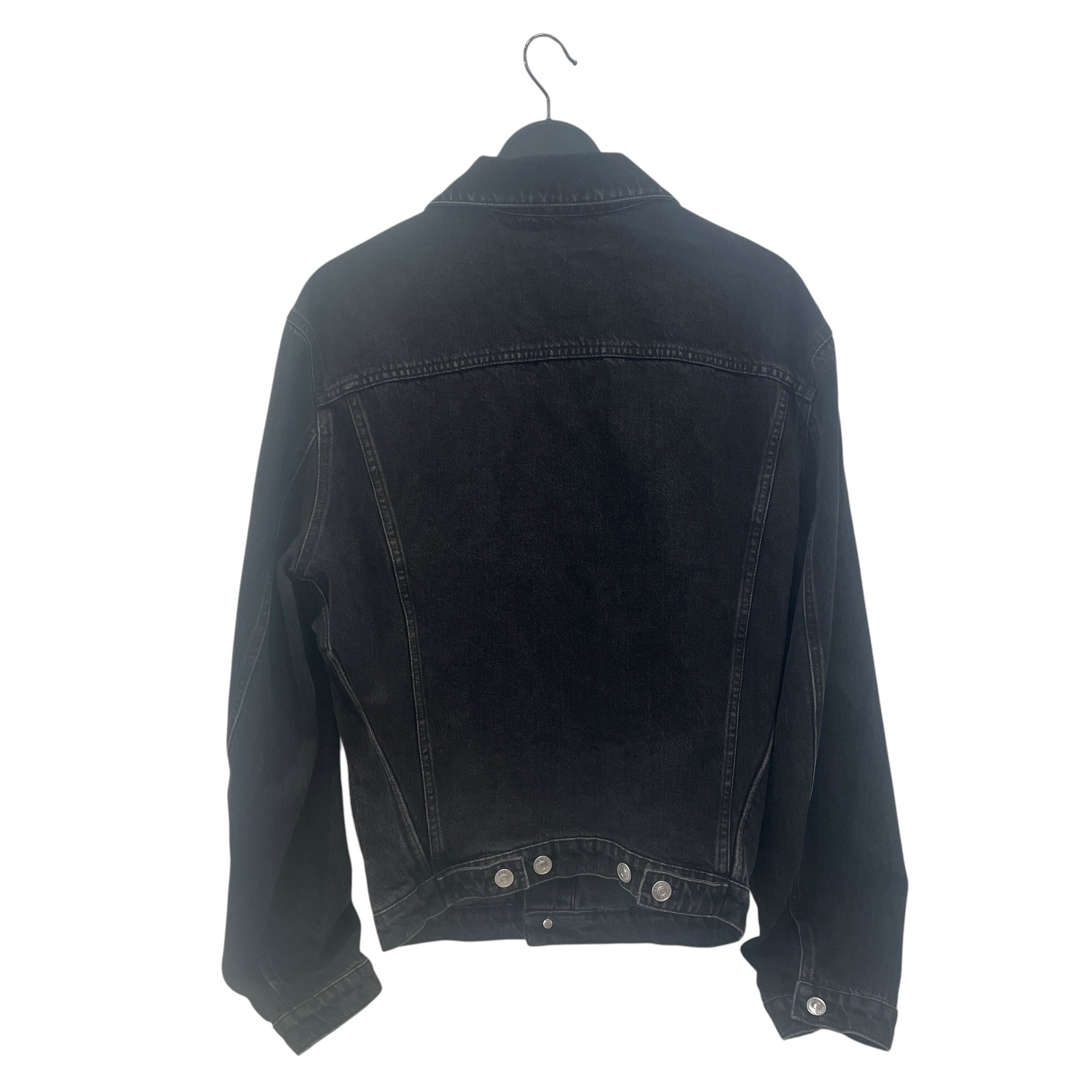 BALENCIAGA/Denim Jkt/L/Cotton/BLK/UP57 2017 00274 view 2