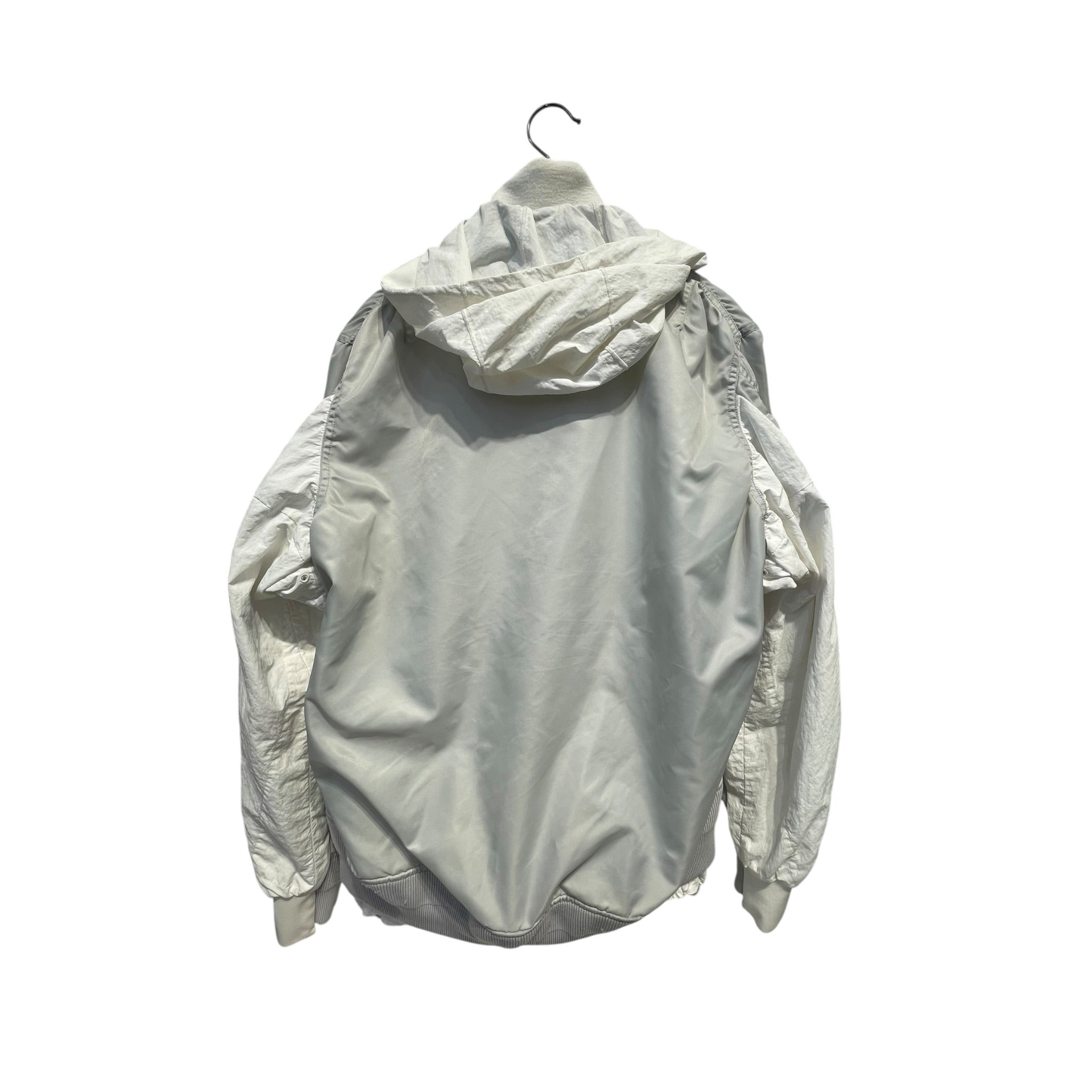 NIKE/Sacai/Puffer Jkt/S/Polyester/GRY/ view 2