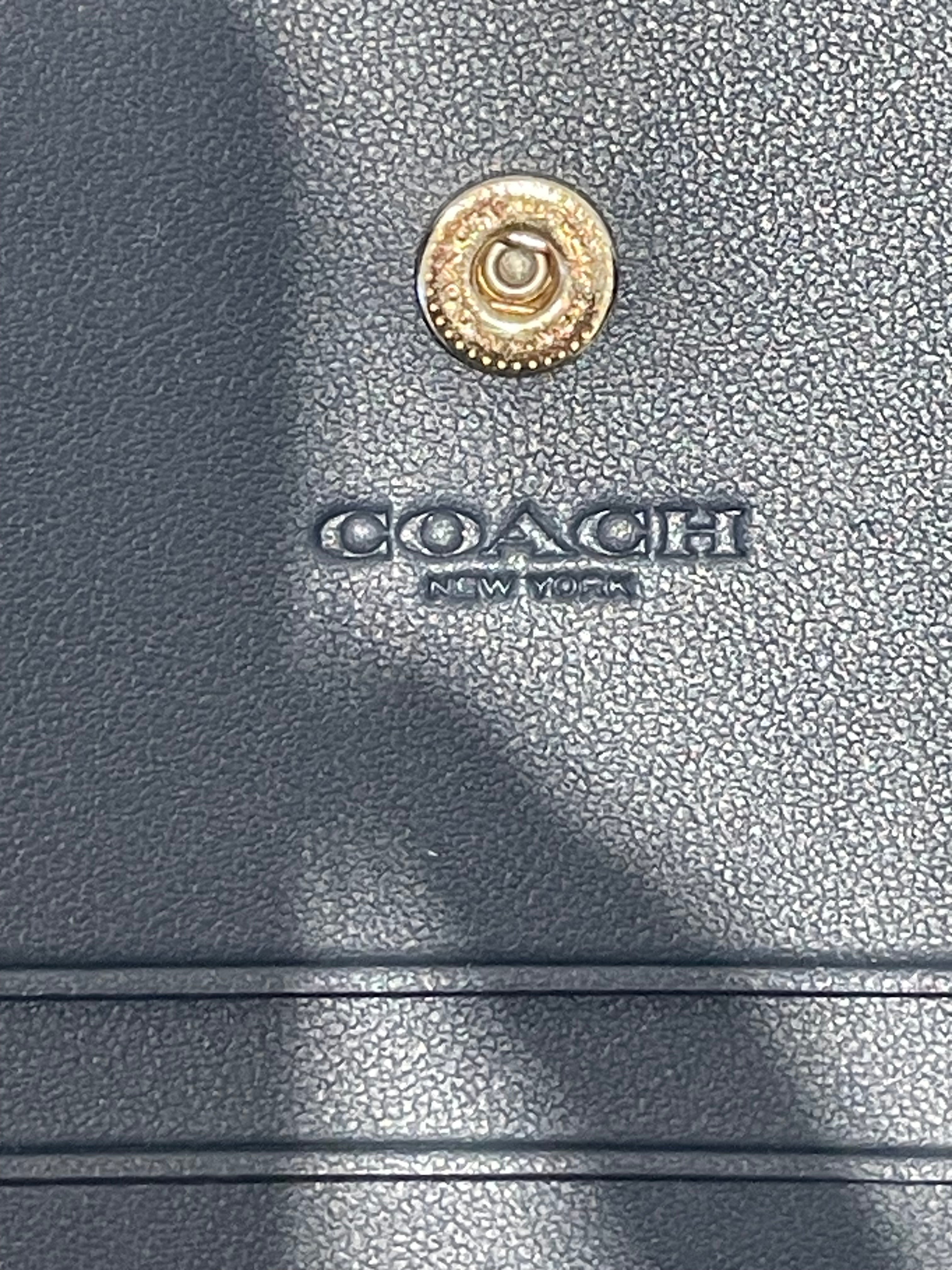 COACH/Wallet/Leather/BLU/Snap Wallet - Cherry Print view 5