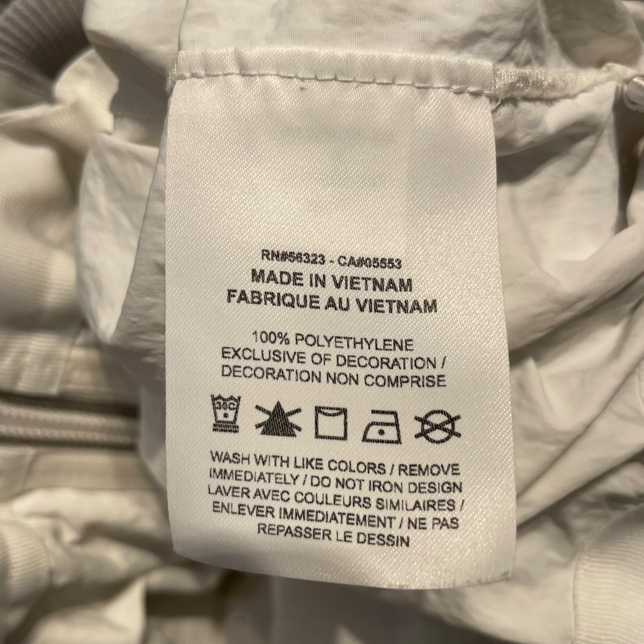 NIKE/Sacai/Puffer Jkt/S/Polyester/GRY/ view 4
