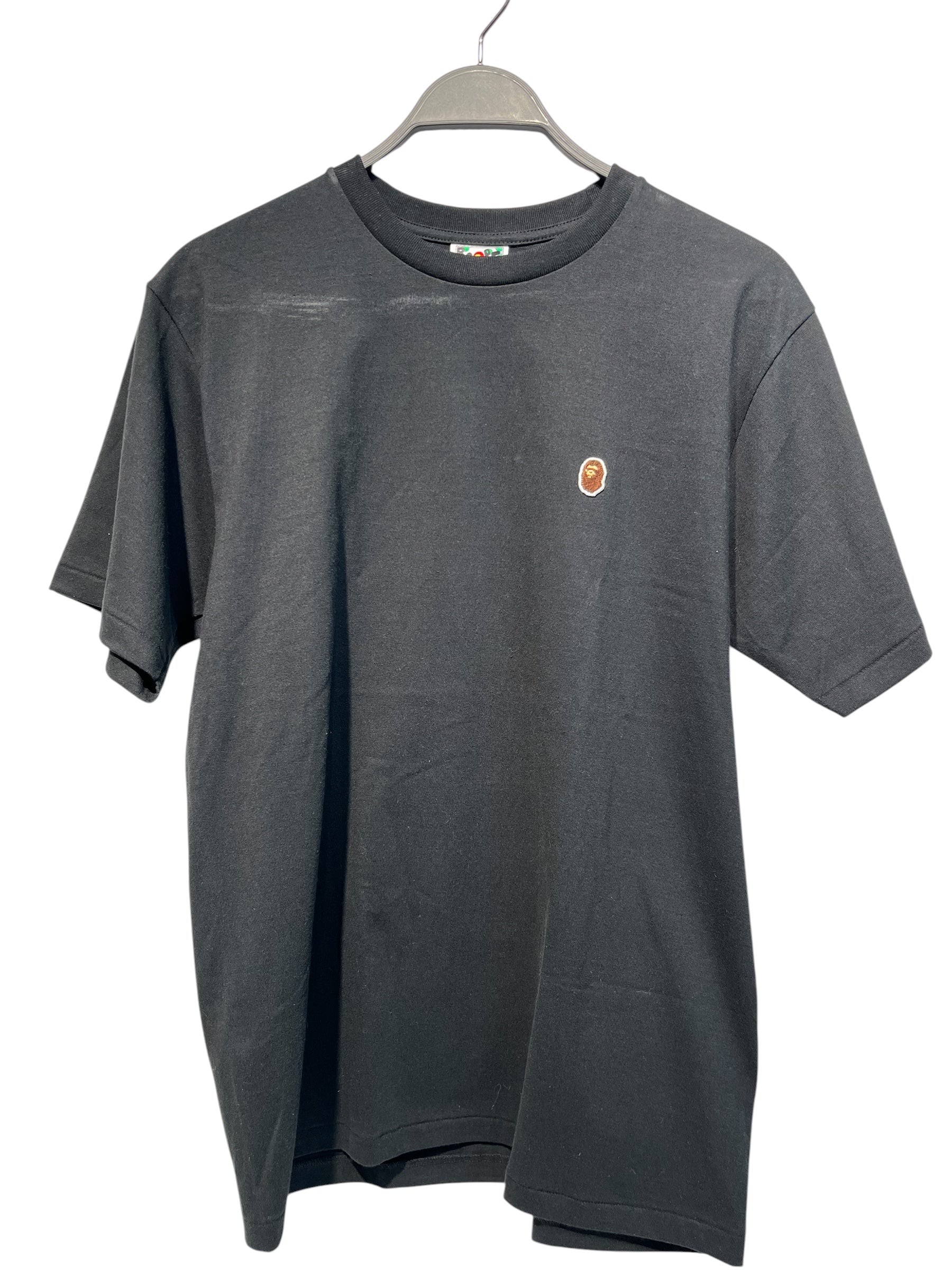 A BATHING APE/T-Shirt/L/Cotton/BLK/All Over Print/Camping bape eq. view 1