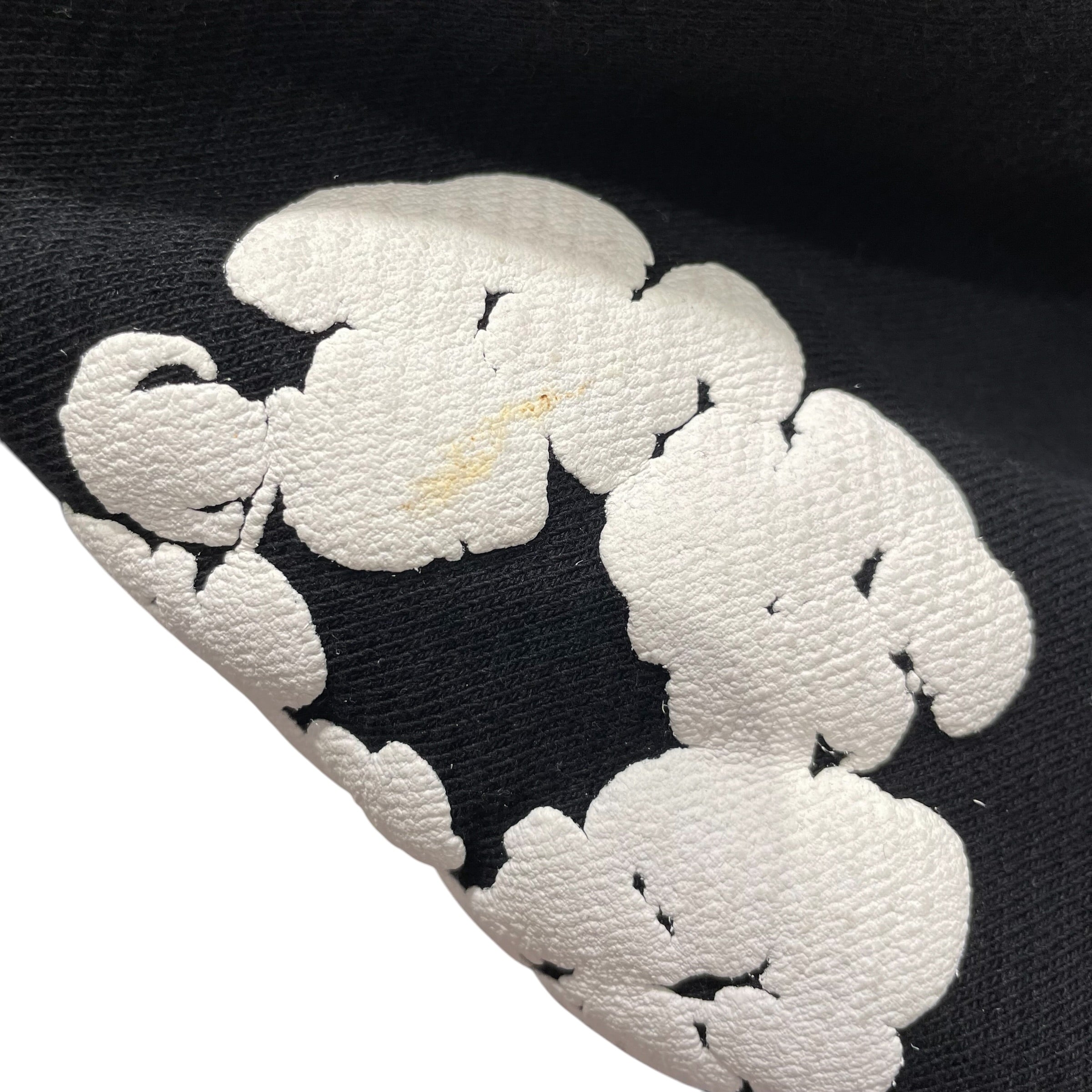 DENIM TEARS/Hoodie/XL/All Over Print/Cotton/BLK/White Logos view 4