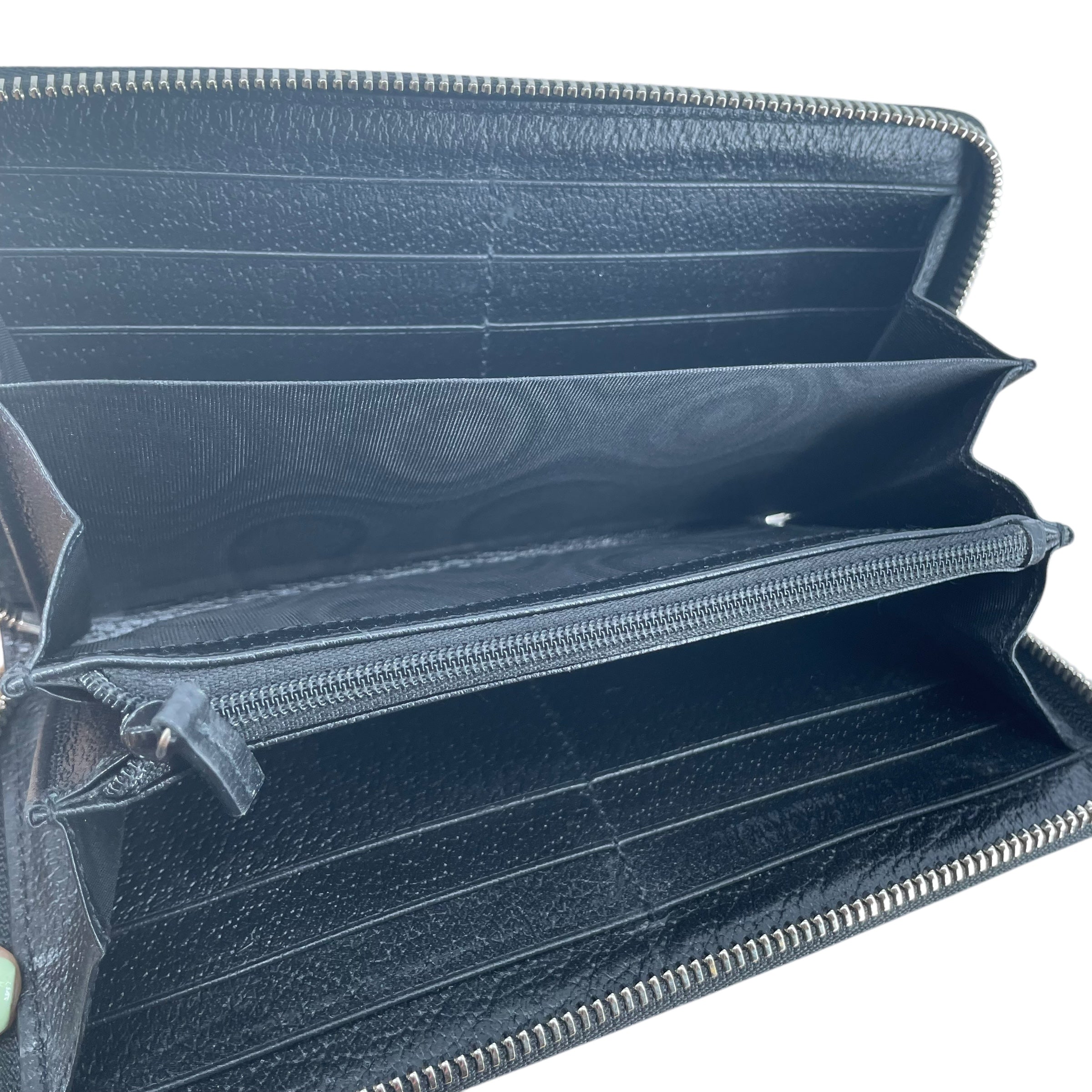 GUCCI/Long Wallet/Monogram/Leather/BLU/625576534363 view 4