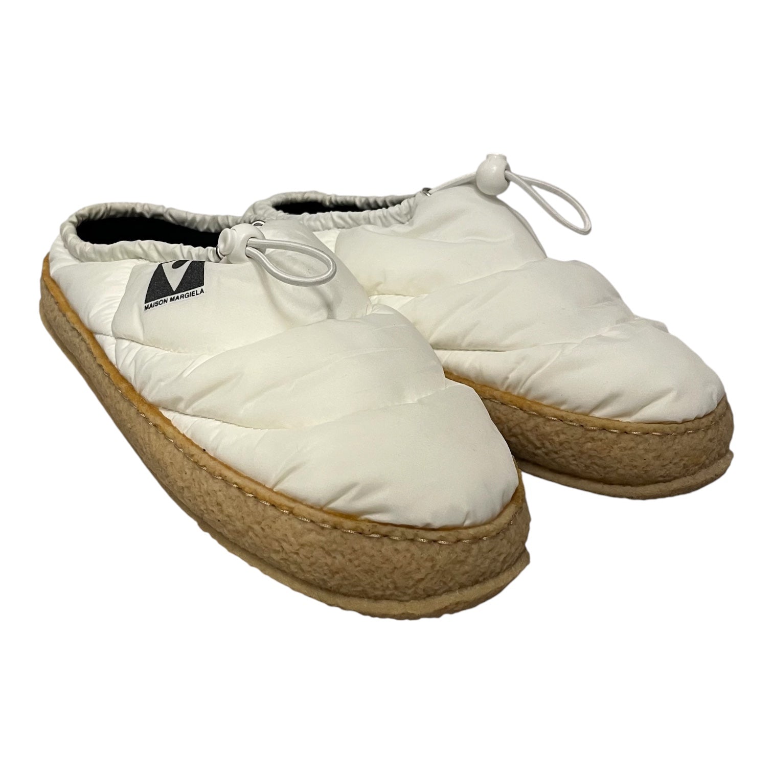 Maison Margiela/Low-Sneakers/EU 44/Nylon/WHT/maison margiela puff wht shoes view 1