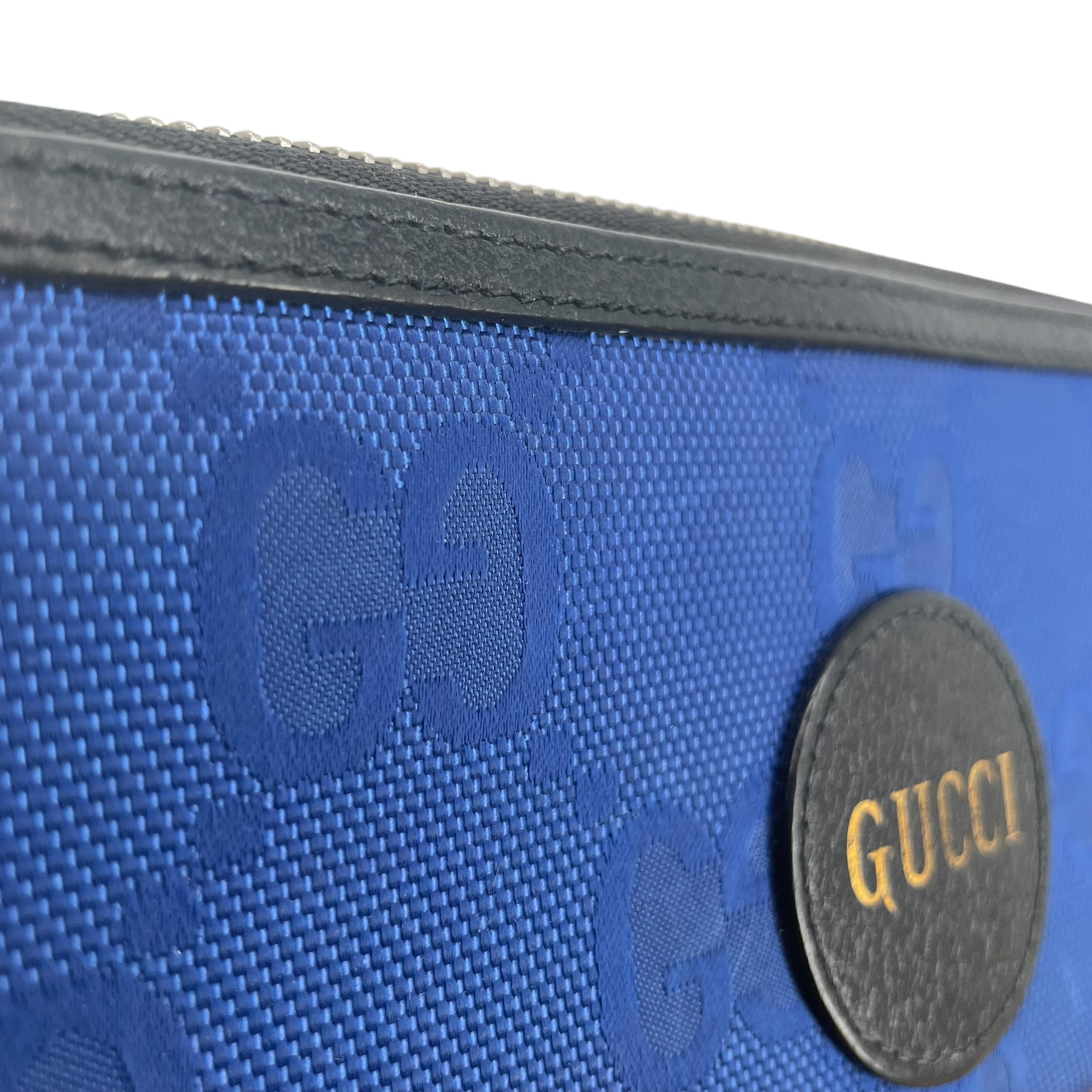 GUCCI/Long Wallet/Monogram/Leather/BLU/625576534363 view 6