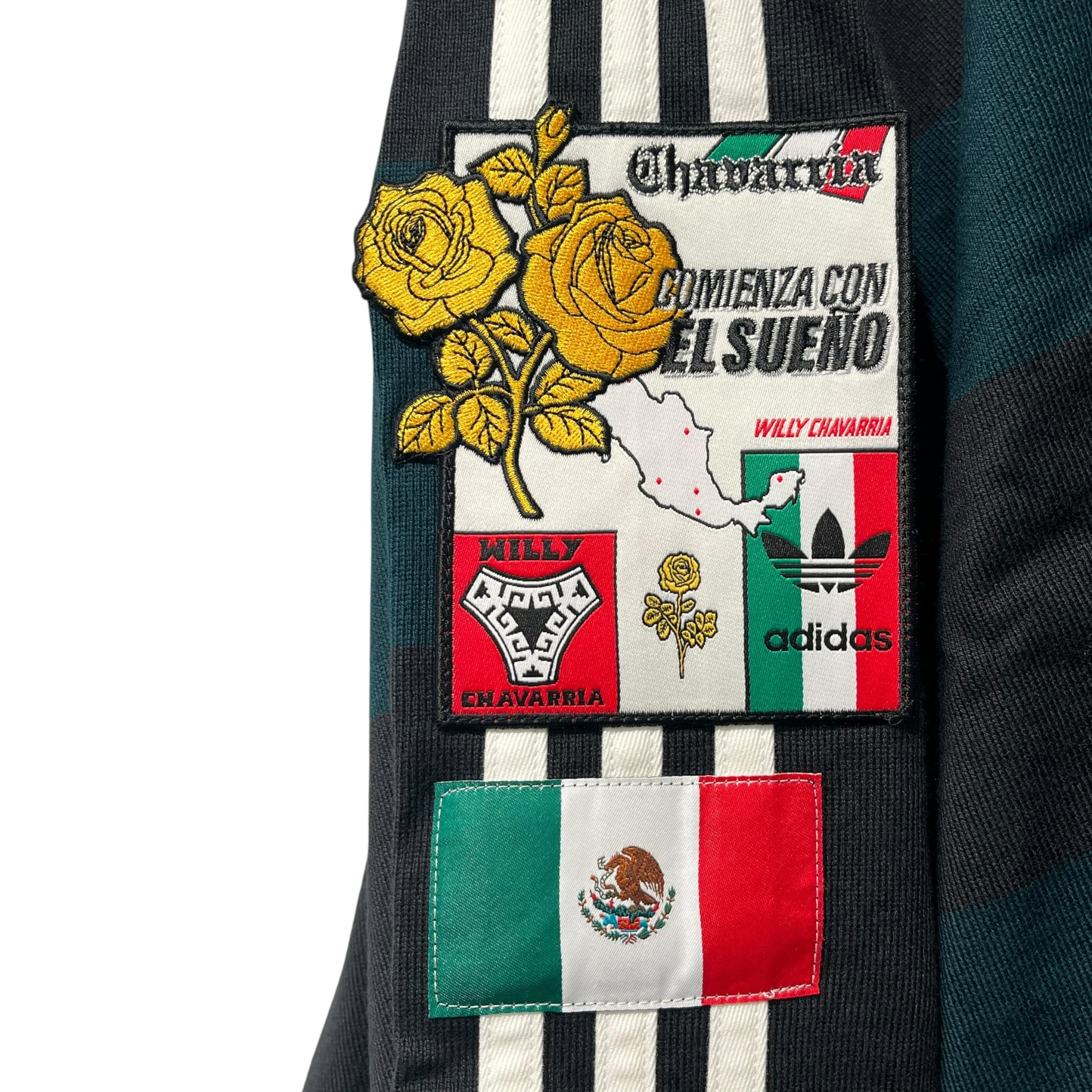 WILLY CHAVARRIA/adidas/Sweatshirt/XXL/Cotton/BLK/WORLD CUP MEXICO CREWNECK view 3